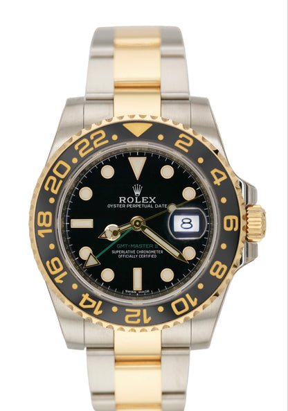 Rolex GMT Master II 116713LN "Green Arrow" (2017 UNWORN Box & Papers)