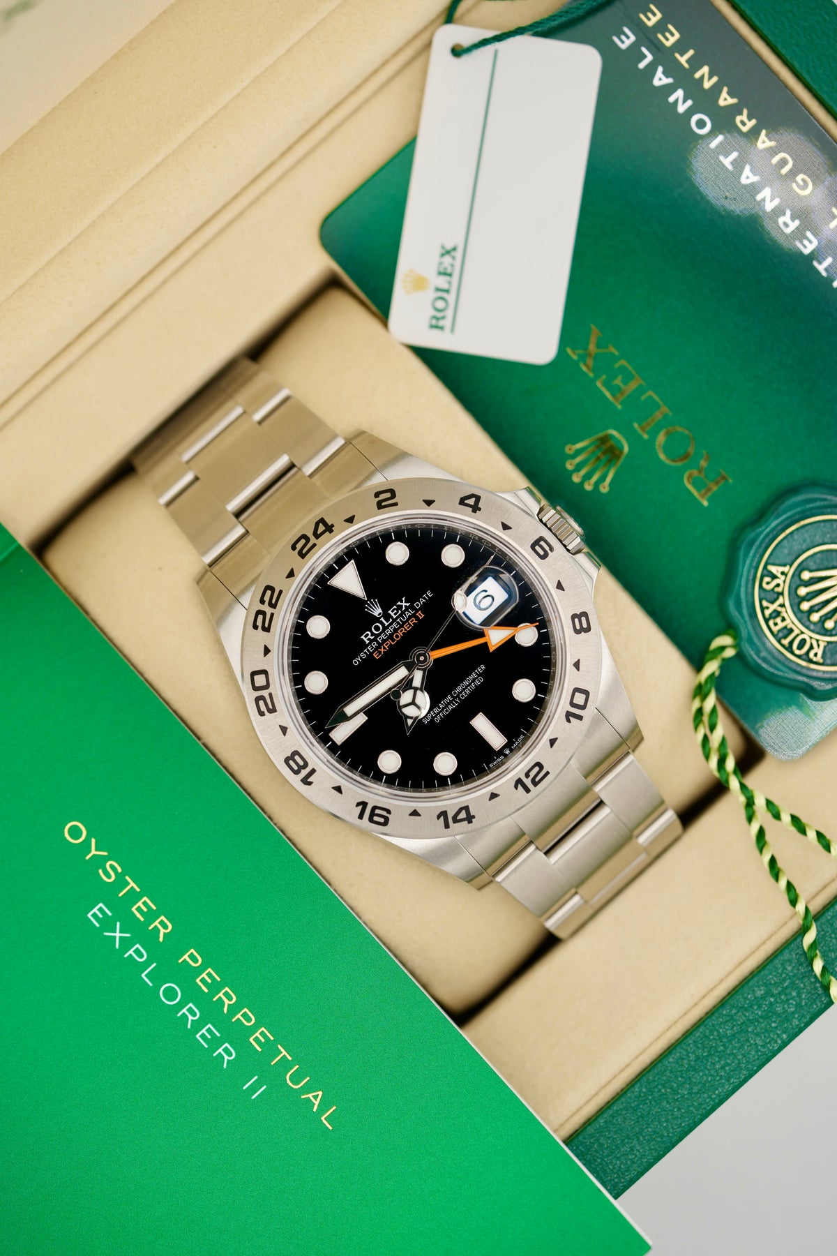 Rolex Explorer II 226570 (2026 UNWORN Box & Papers)