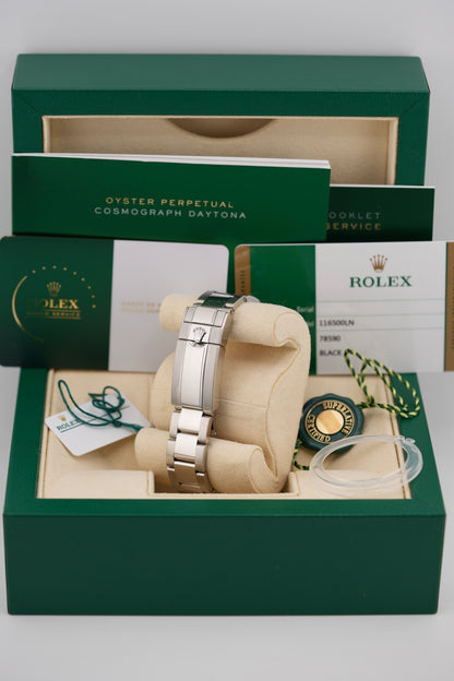 Rolex Daytona 116500LN "Black" (2026 RSC + 2017 Box & Papers)