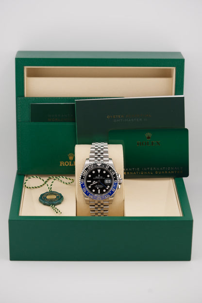 Rolex GMT Master II 126710BLNR "Batgirl" (2026 Box & Papers)