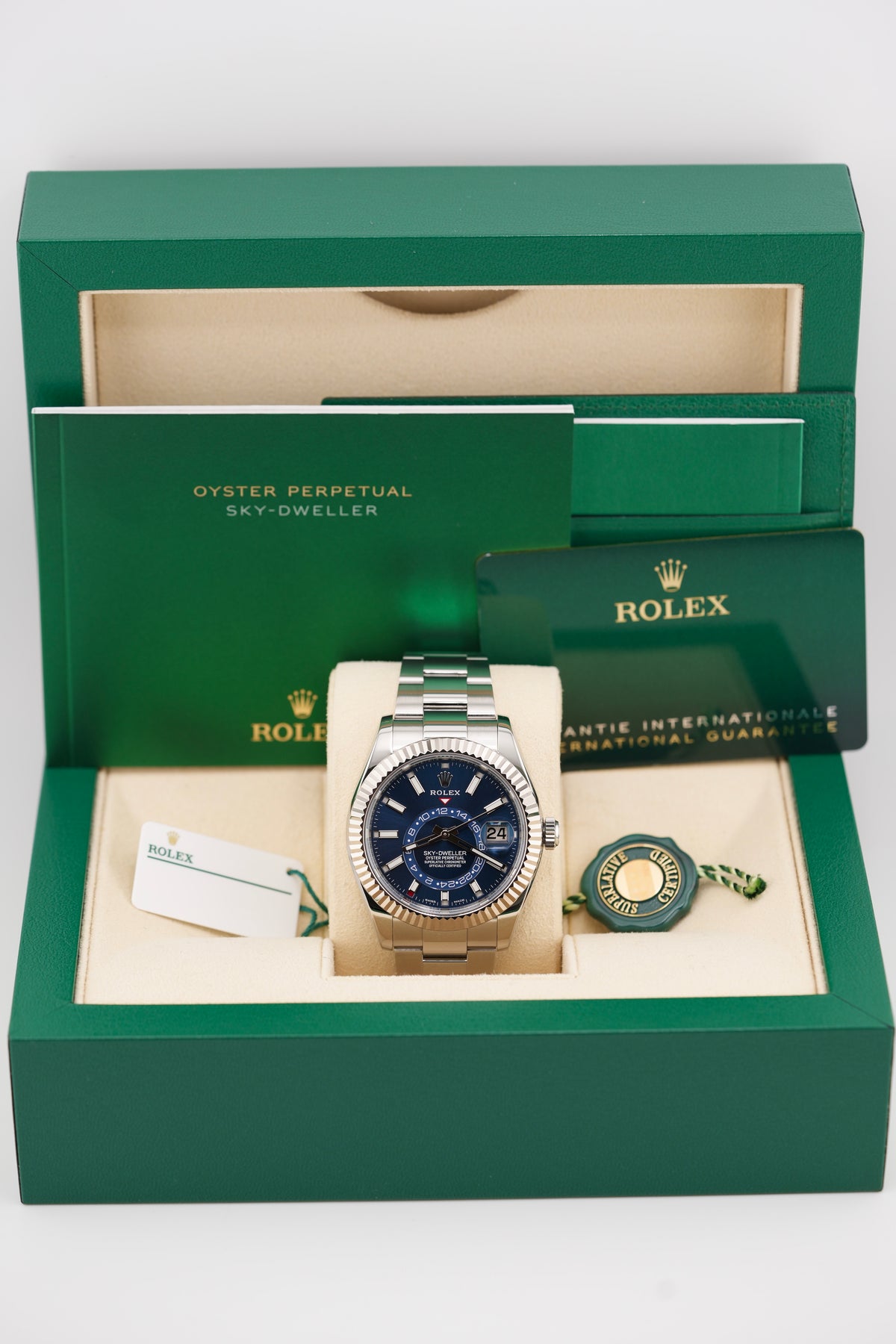 Rolex Sky-dweller 326934 "Blue Dial" (2022 Box & Papers)