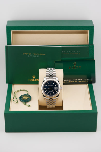 Rolex Datejust 41MM 126334 "Blue Stick" (2026 Box & Papers)