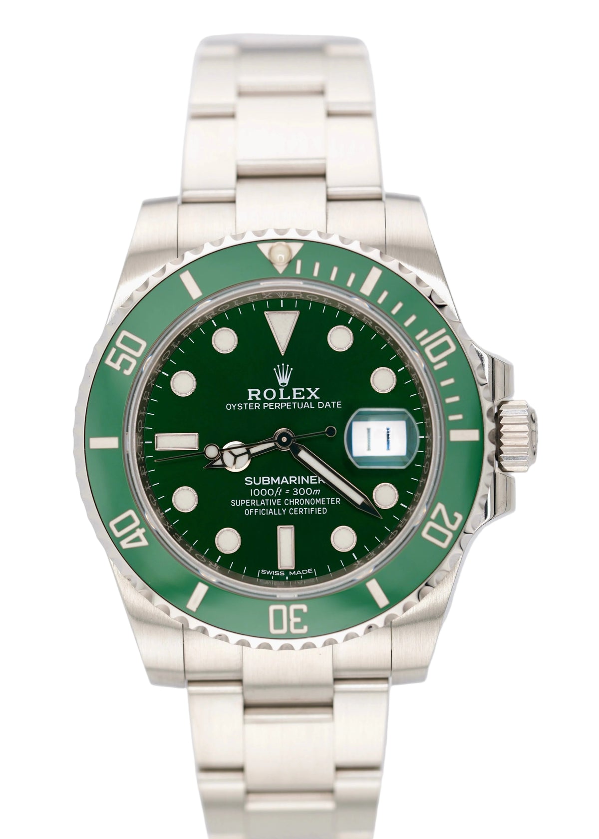 Rolex Submariner 116610LV 40MM "HULK" (2018 Box & Papers)