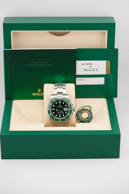 Rolex Submariner 116610LV 40MM "HULK" (2018 Box & Papers)