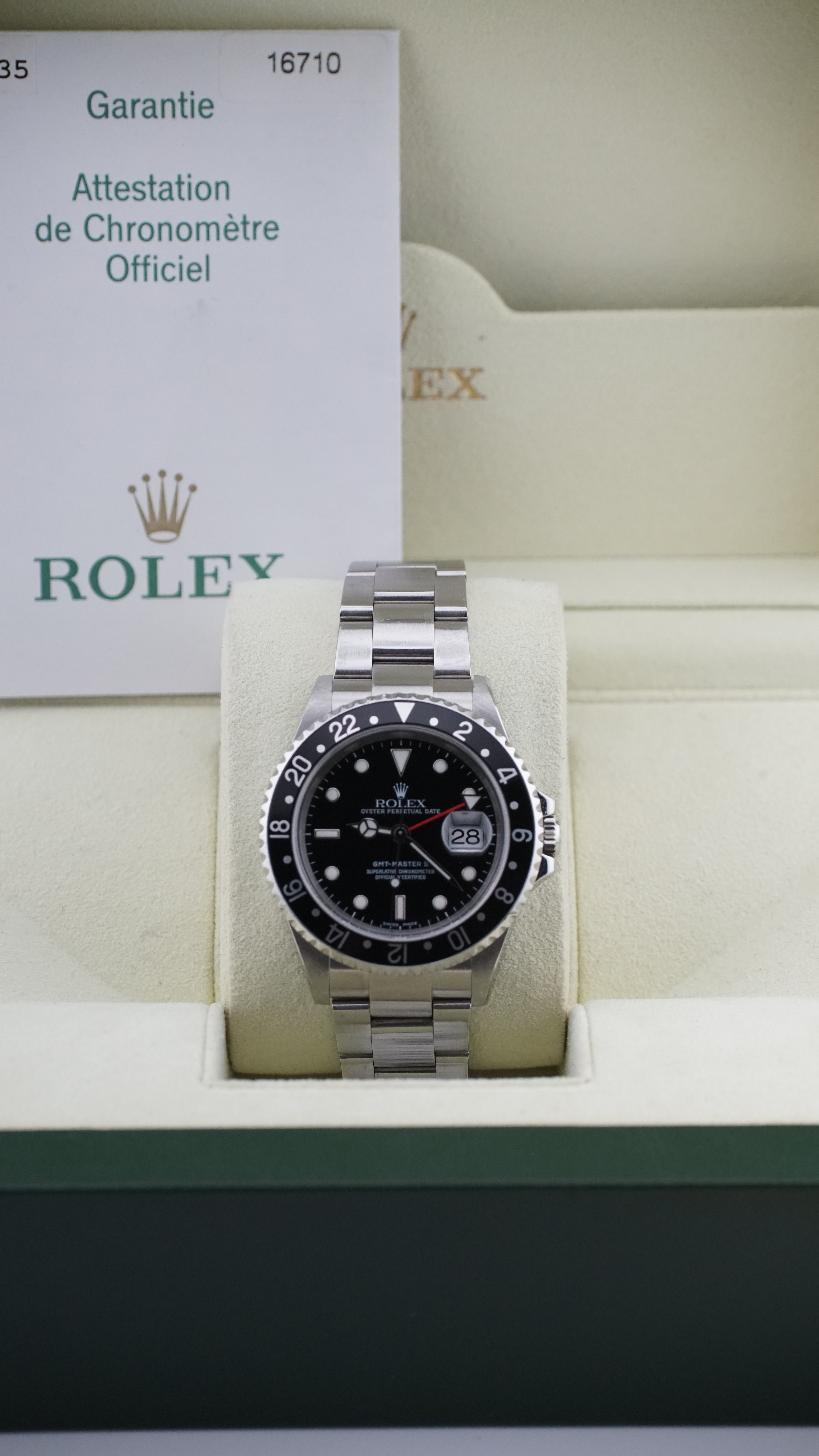 Rolex GMT Master II 16710LN