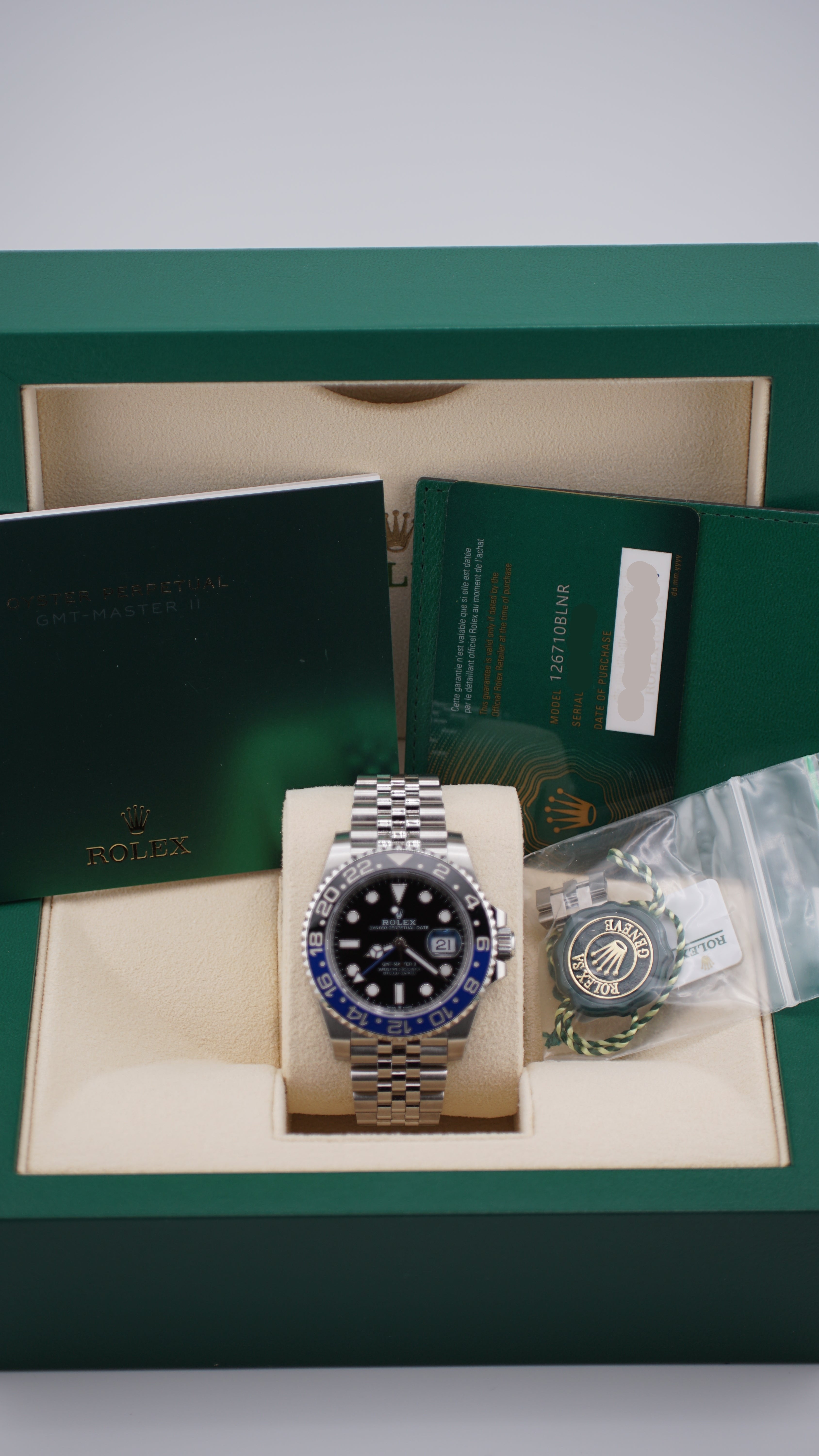 Rolex GMT Master II 126710BLNR