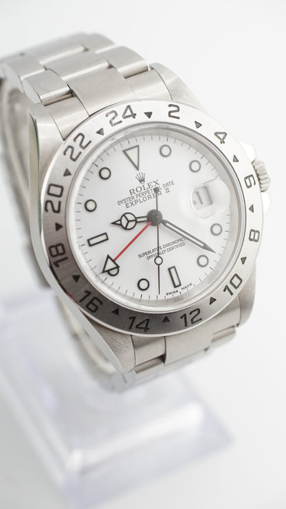 Rolex Explorer II “Polar” 16570 (Collectors Set)