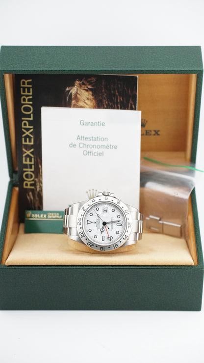 Rolex Explorer II “Polar” 16570 (Collectors Set)