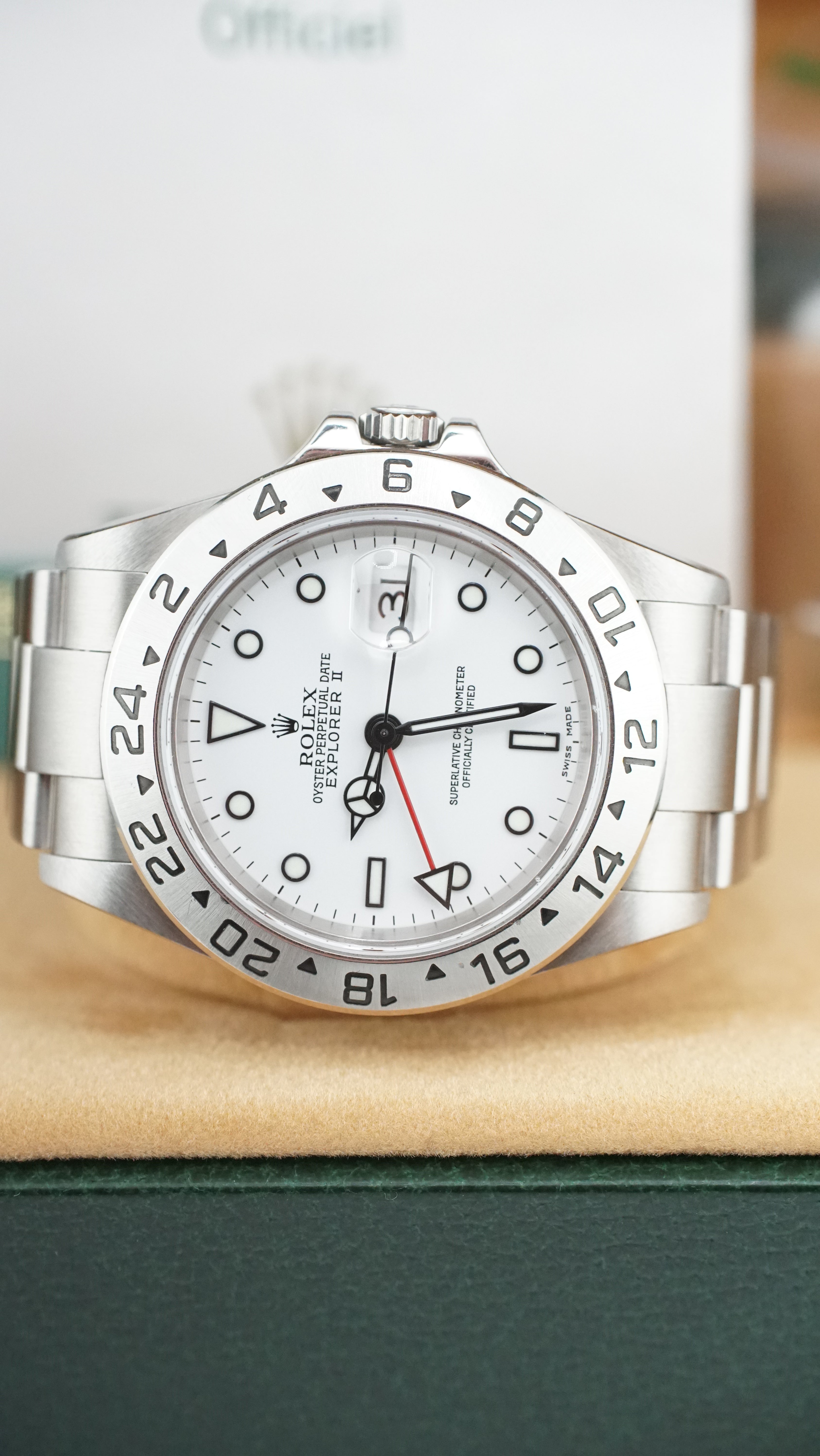 Rolex Explorer II Polar 16570 Collectors Set