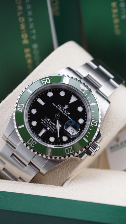 Rolex Submariner 126610LV "Starbucks" (Box & Papers 2025)