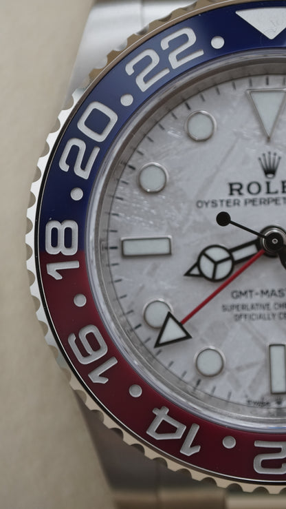 Rolex GMT Master II 126719BLRO Meteorite (2023 Box & Papers)