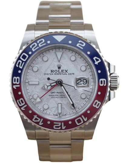 Rolex GMT Master II 126719BLRO Meteorite (2023 Box & Papers)