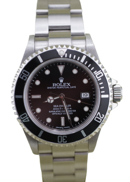 Rolex Sea-Dweller 16600 (SERVICED) (2011 BOX & PAPERS)