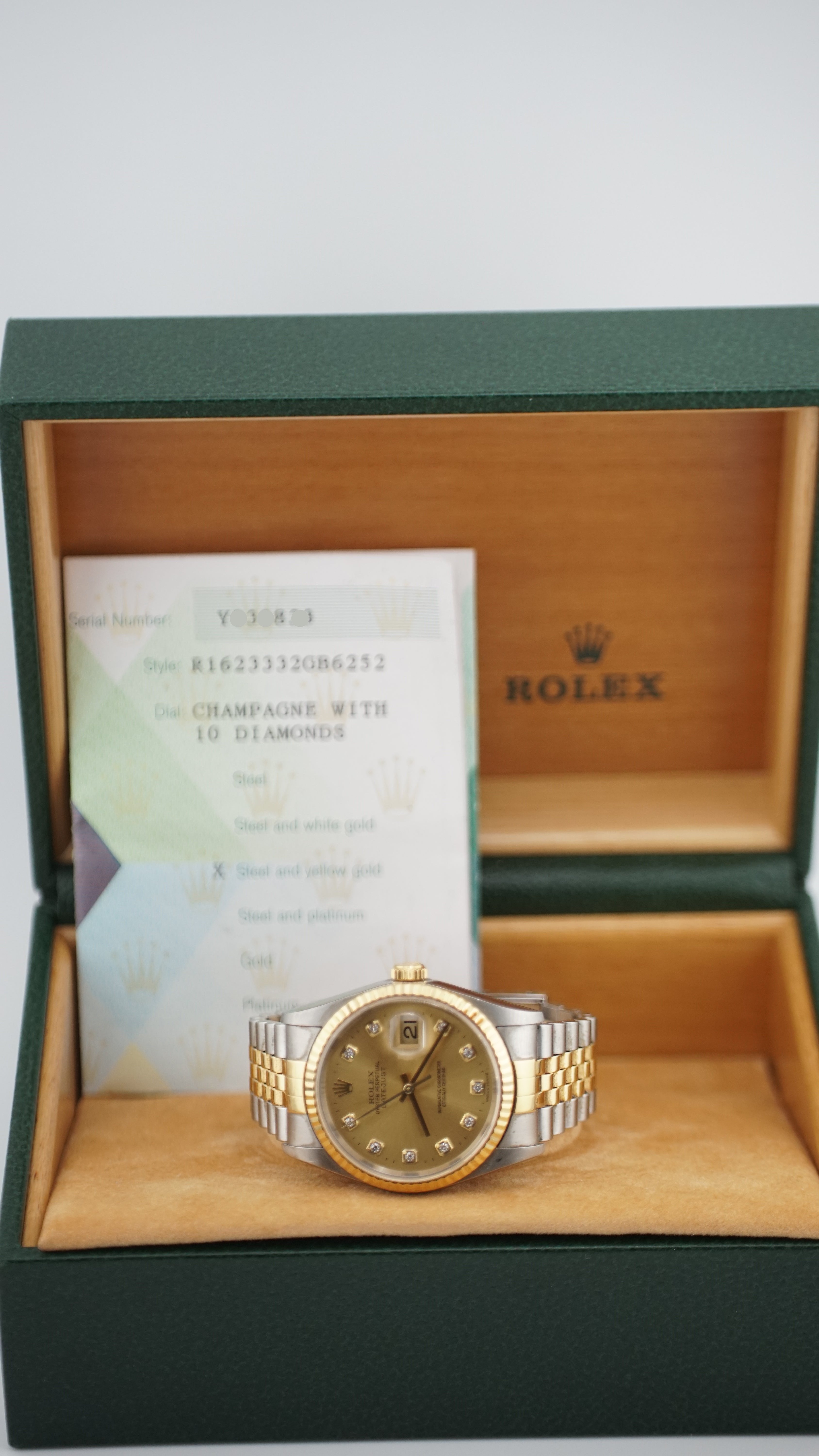 Rolex Datejust 16233G (2009)