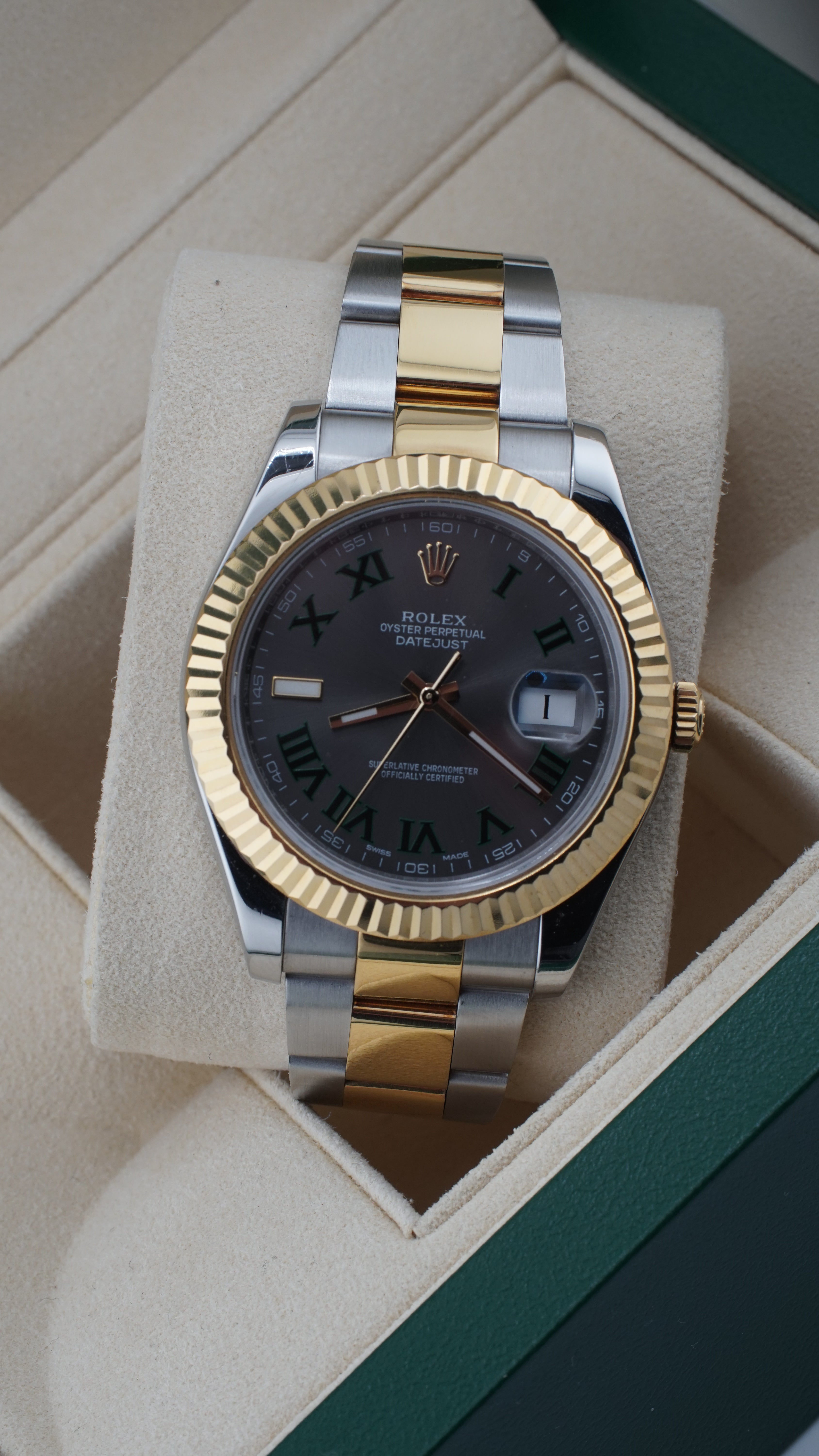 Rolex Datejust II 41 Wimbledon (2016)