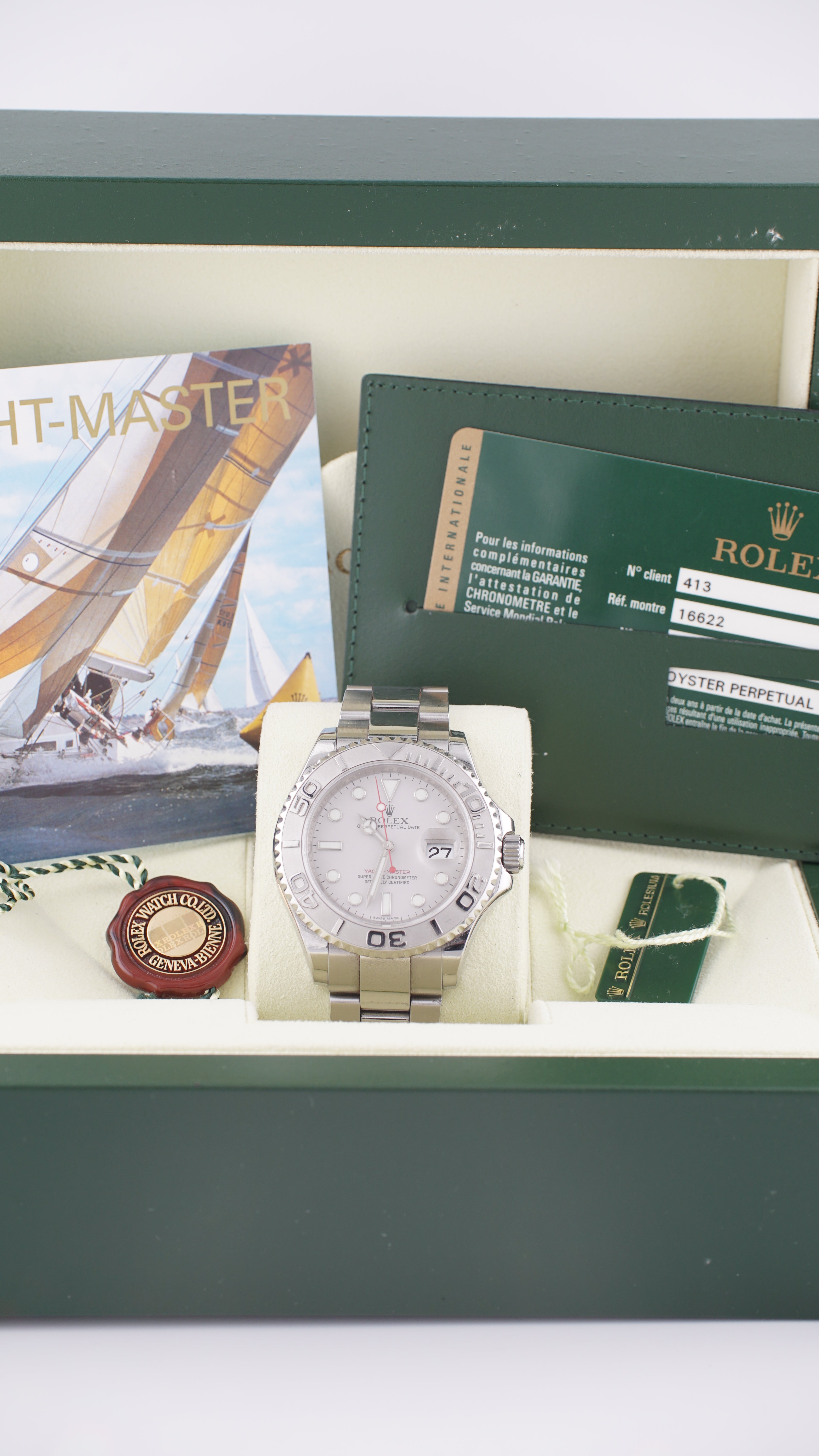 Rolex Yacht-master 16622 Platinum (COLLECTORS SET - 2009)