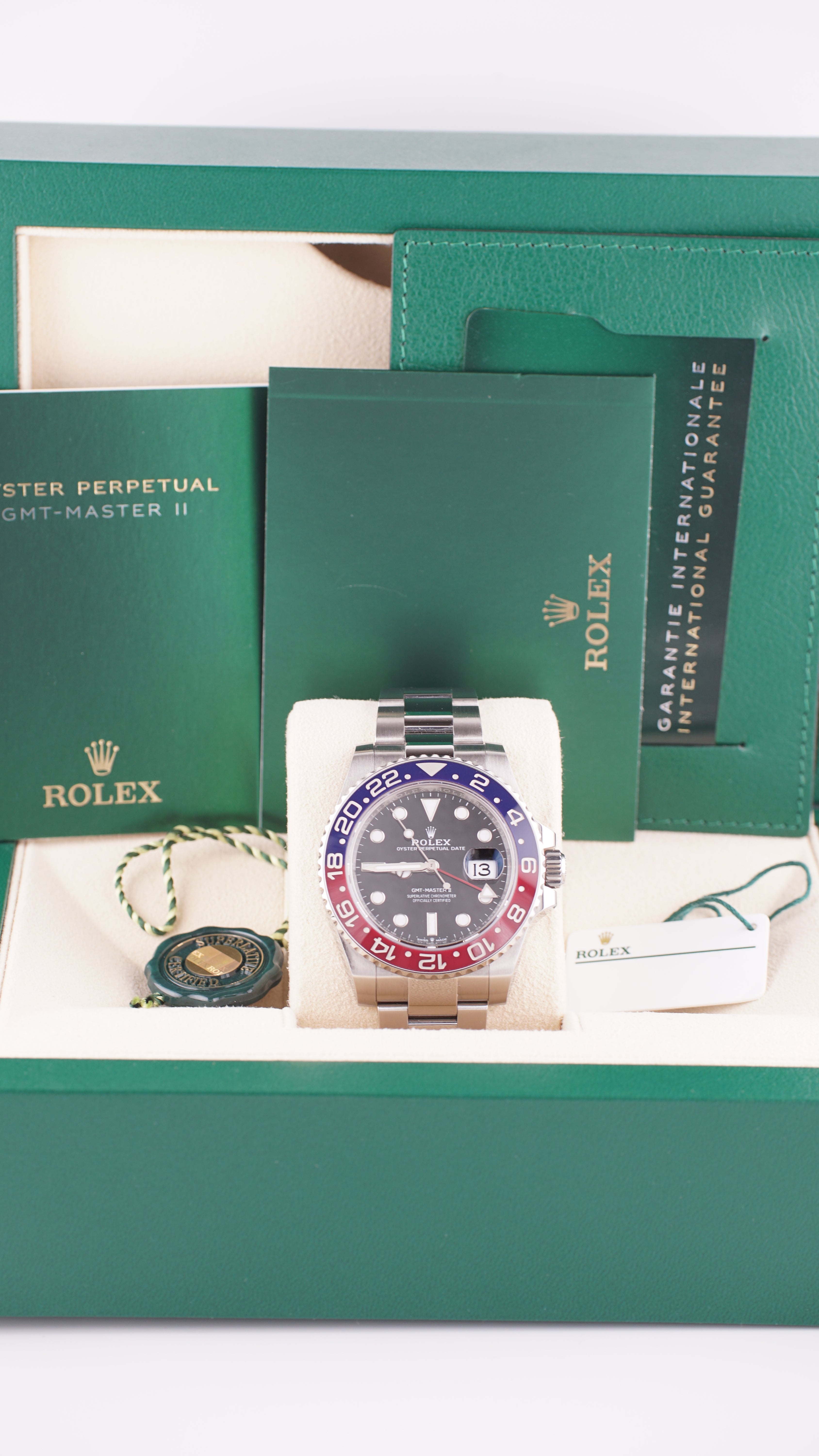 Rolex GMT Master 126710BLRO "PEPSI" (Box & Papers 2024)