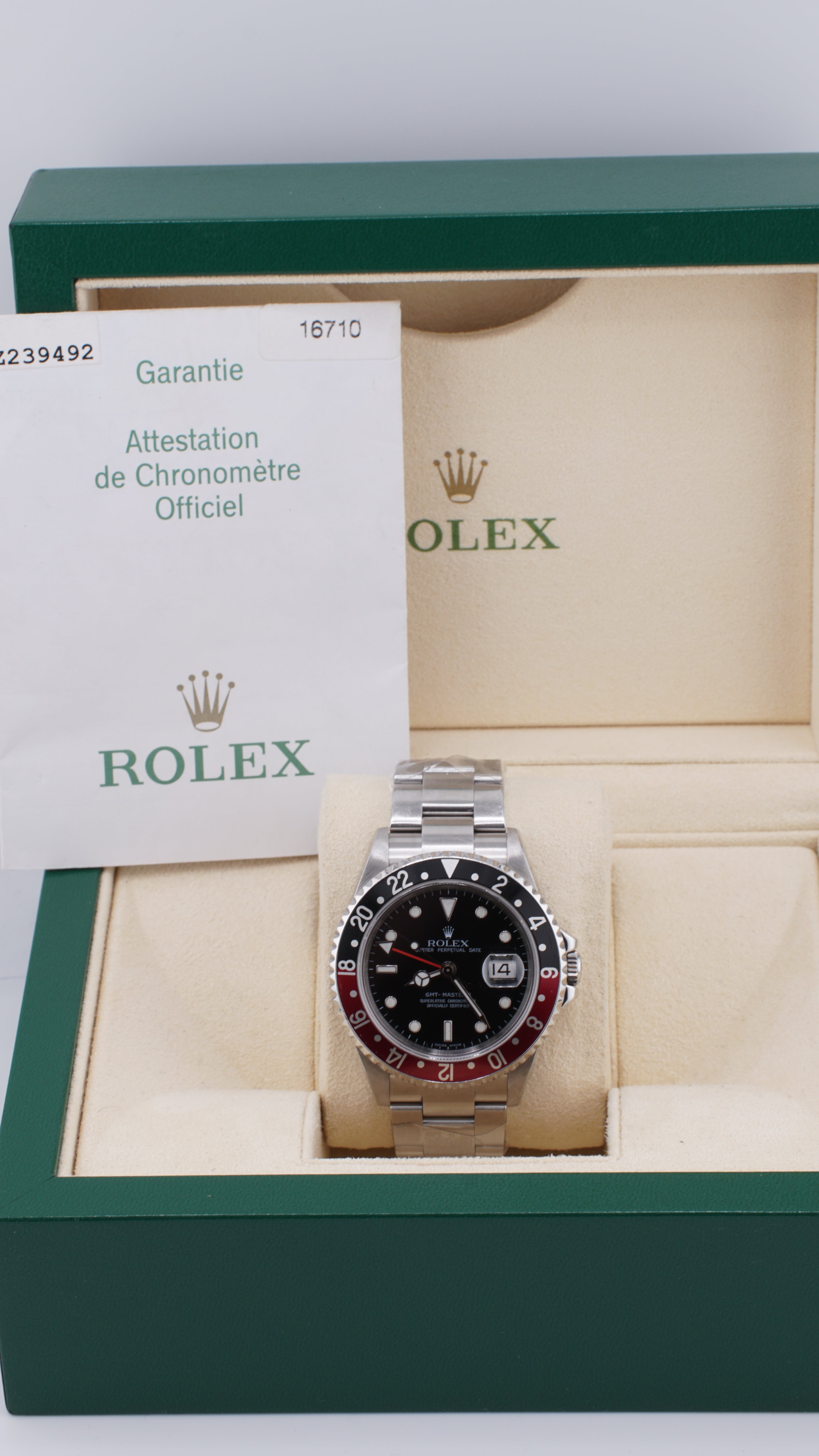 Rolex GMT Master II 16710 "Coke" (Box & Papers 2007)
