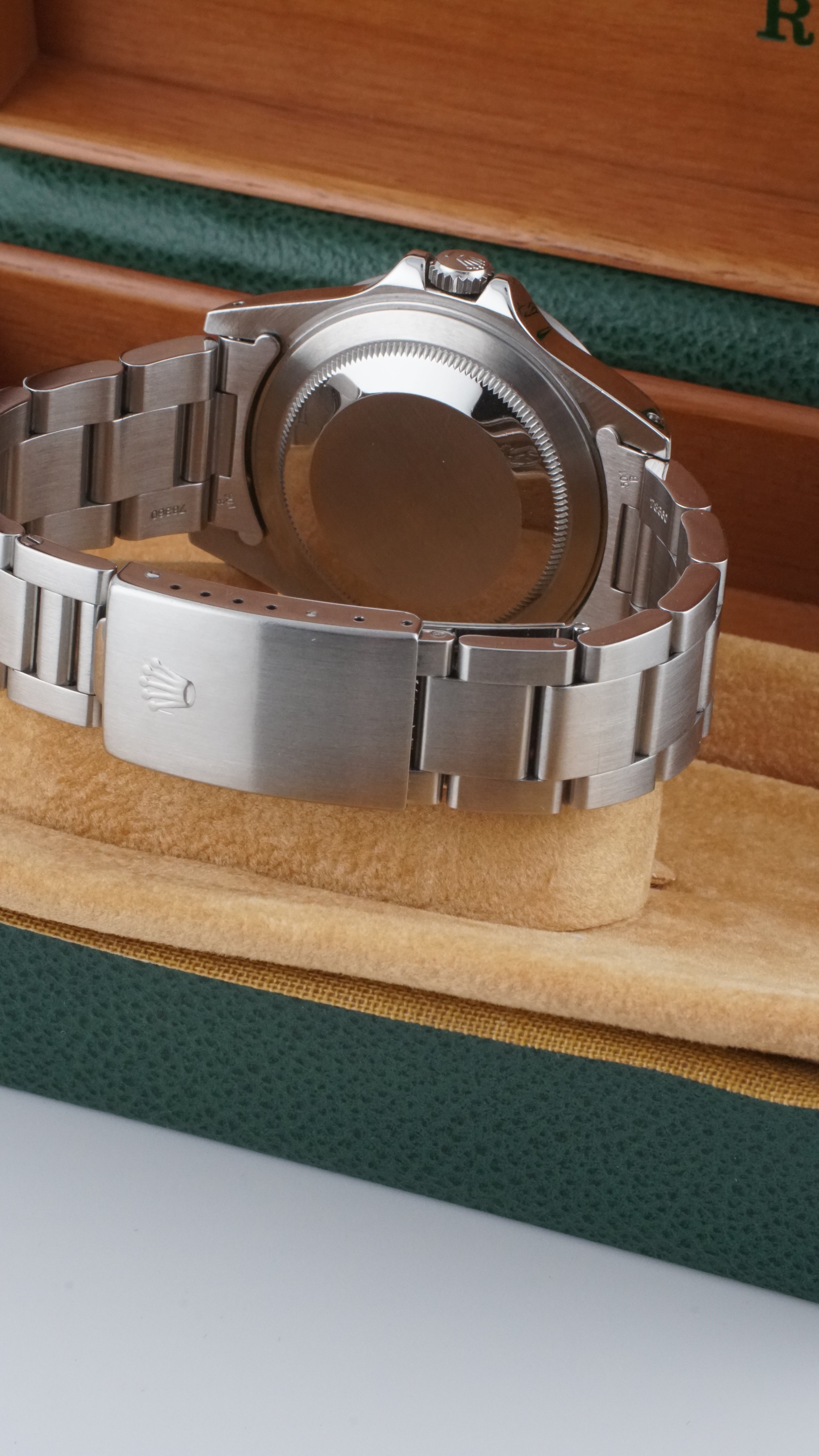 Rolex Explorer II 16570 "Cream Polar" (Watch & Box 1997)