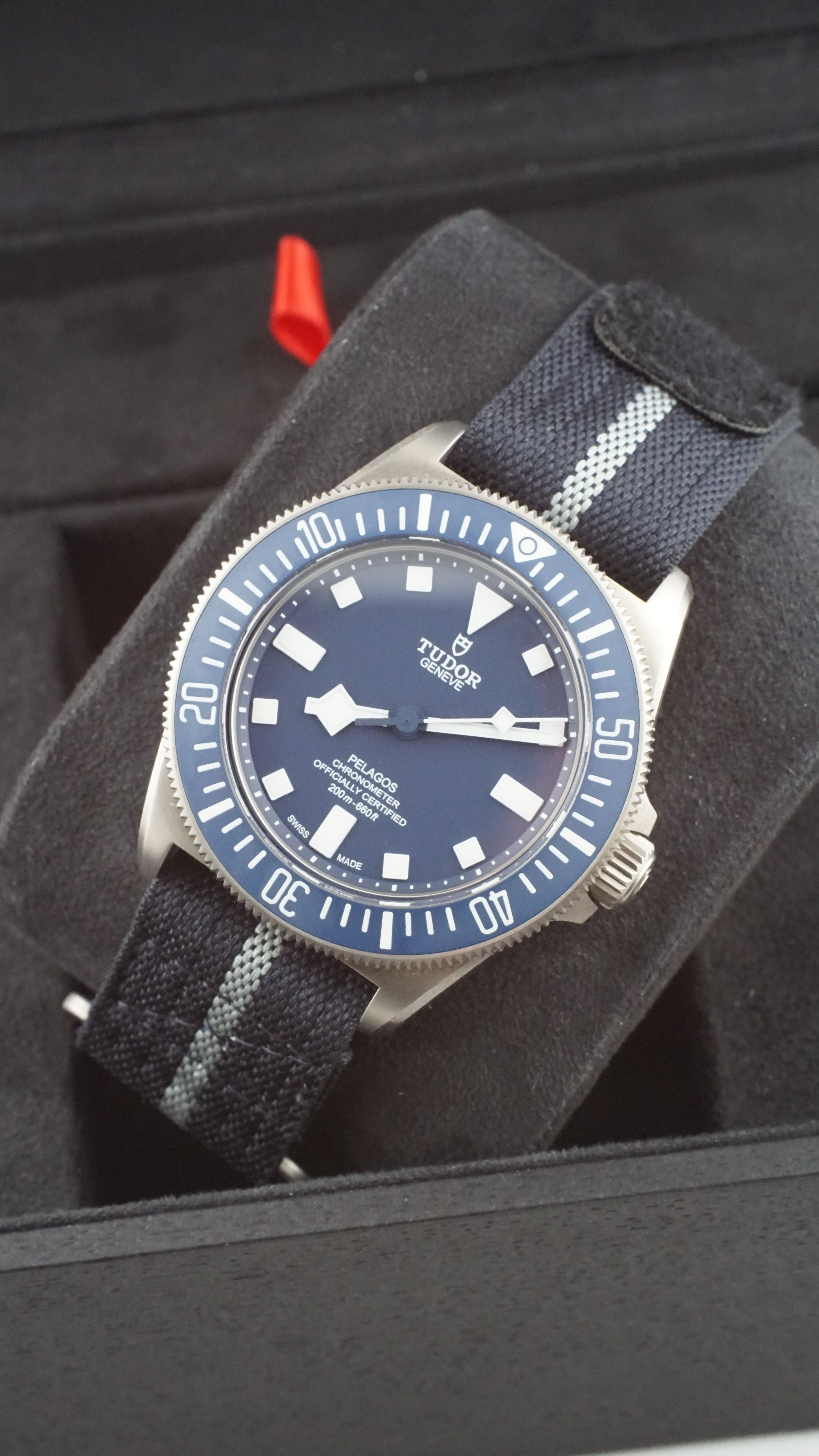 Tudor Pelagos FXD "French Navy" (Box & Papers 2022)
