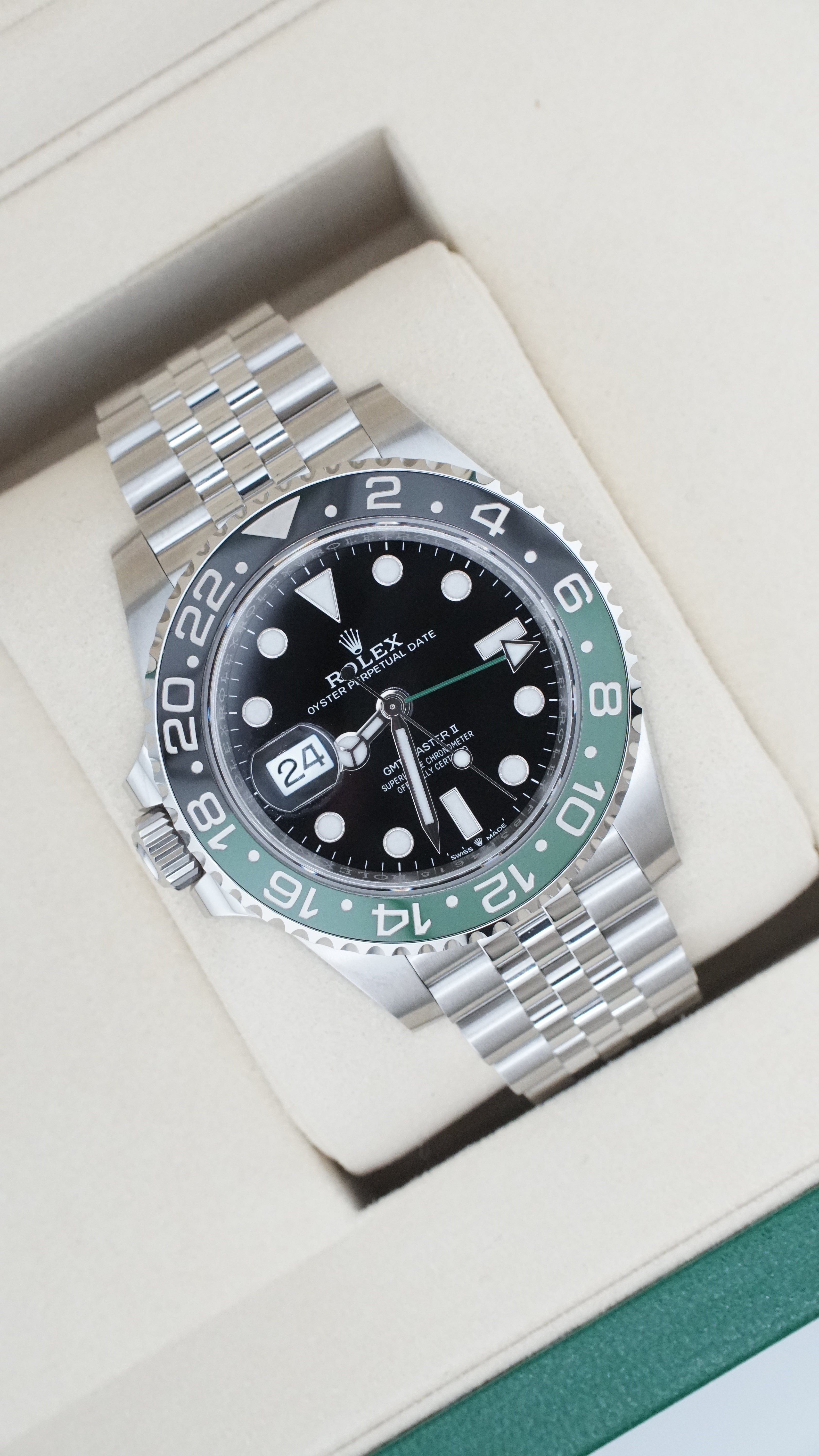 Rolex GMT Master II 126720VTNR "Sprite" (2025 Box & Papers)