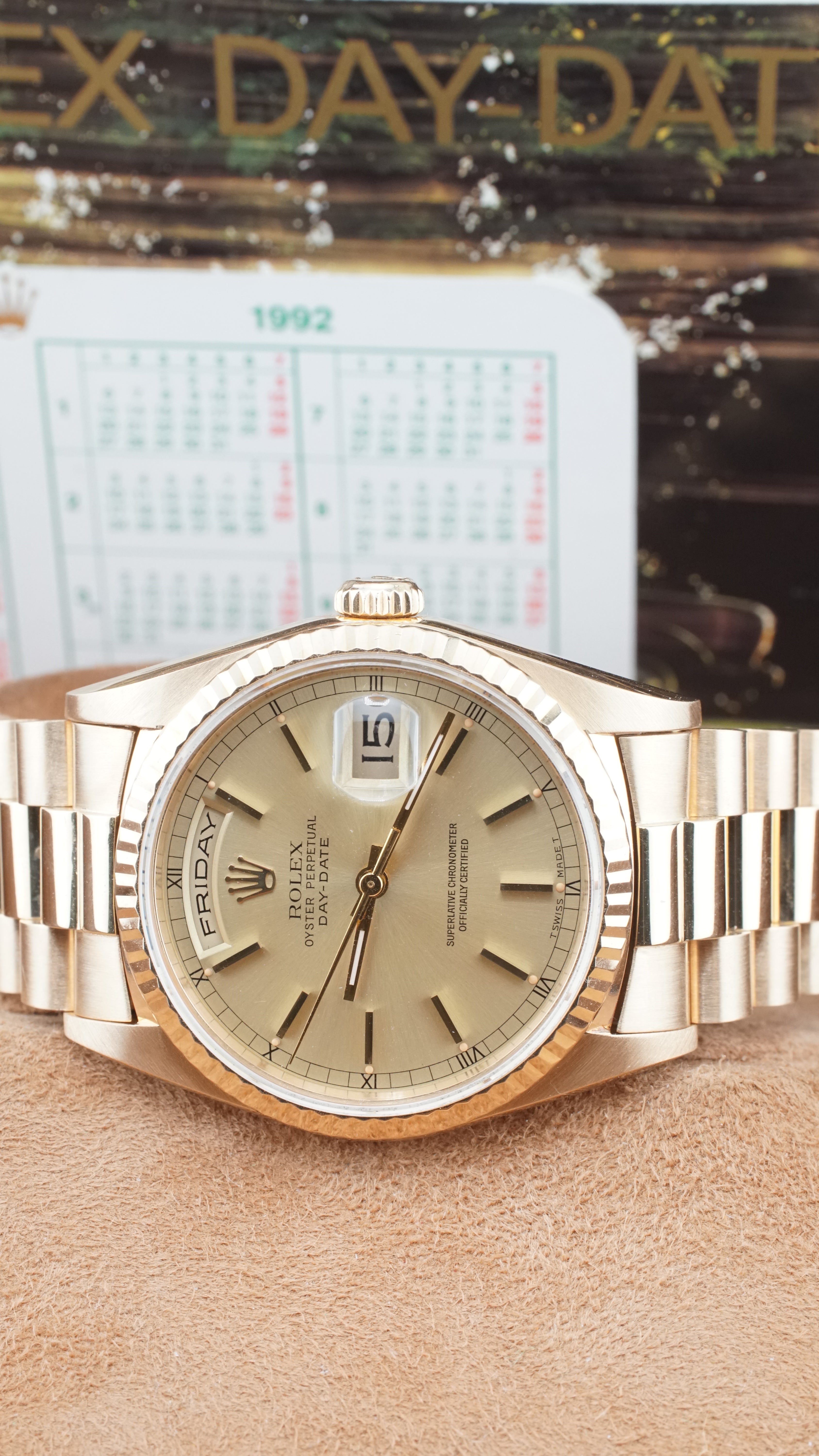 Rolex Day-date 18238 (1993 Box & Papers)