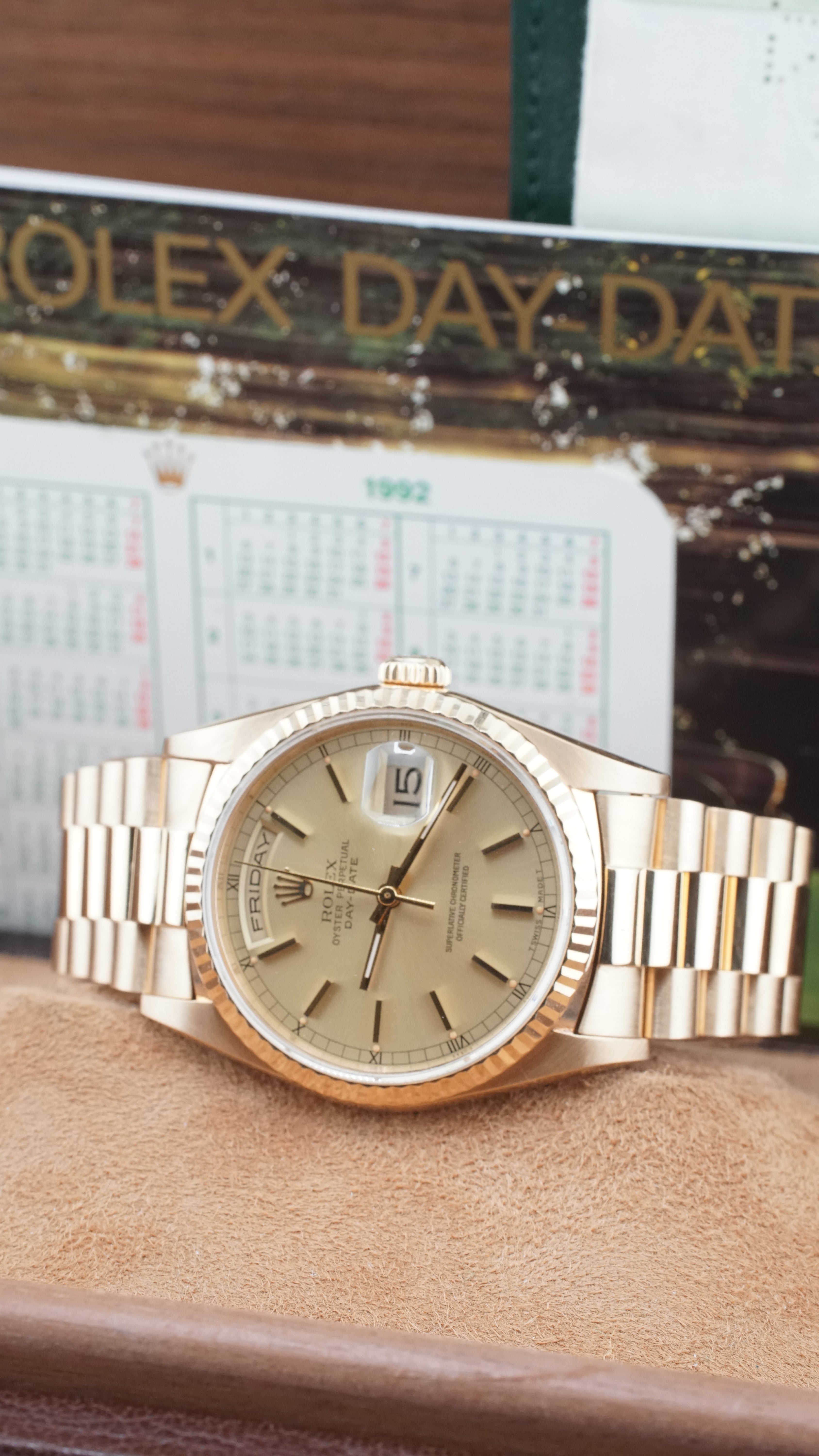 Rolex Day-date 18238 (1993 Box & Papers)