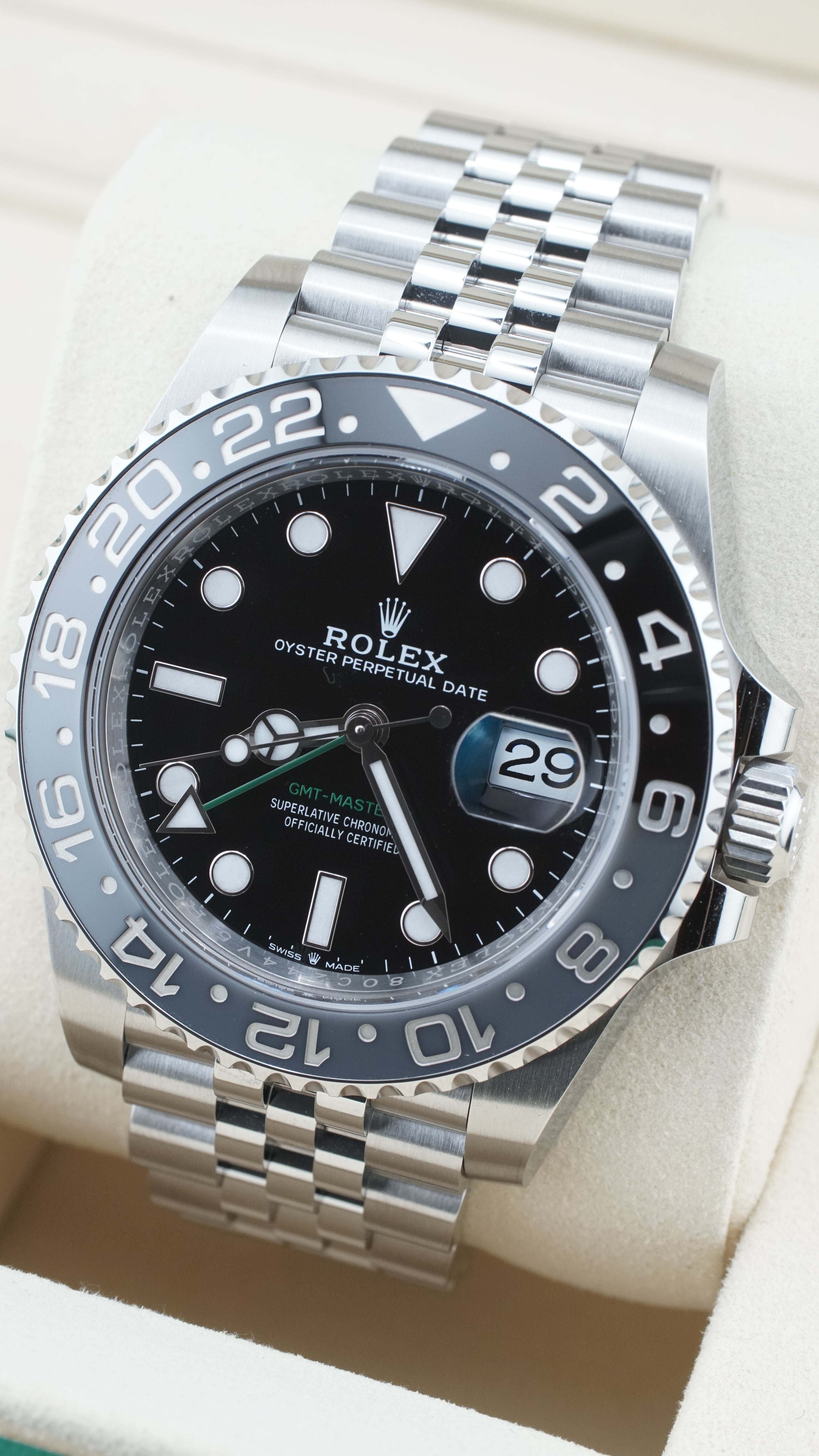 Rolex GMT Master 126710GRNR (2025 Box & Papers)