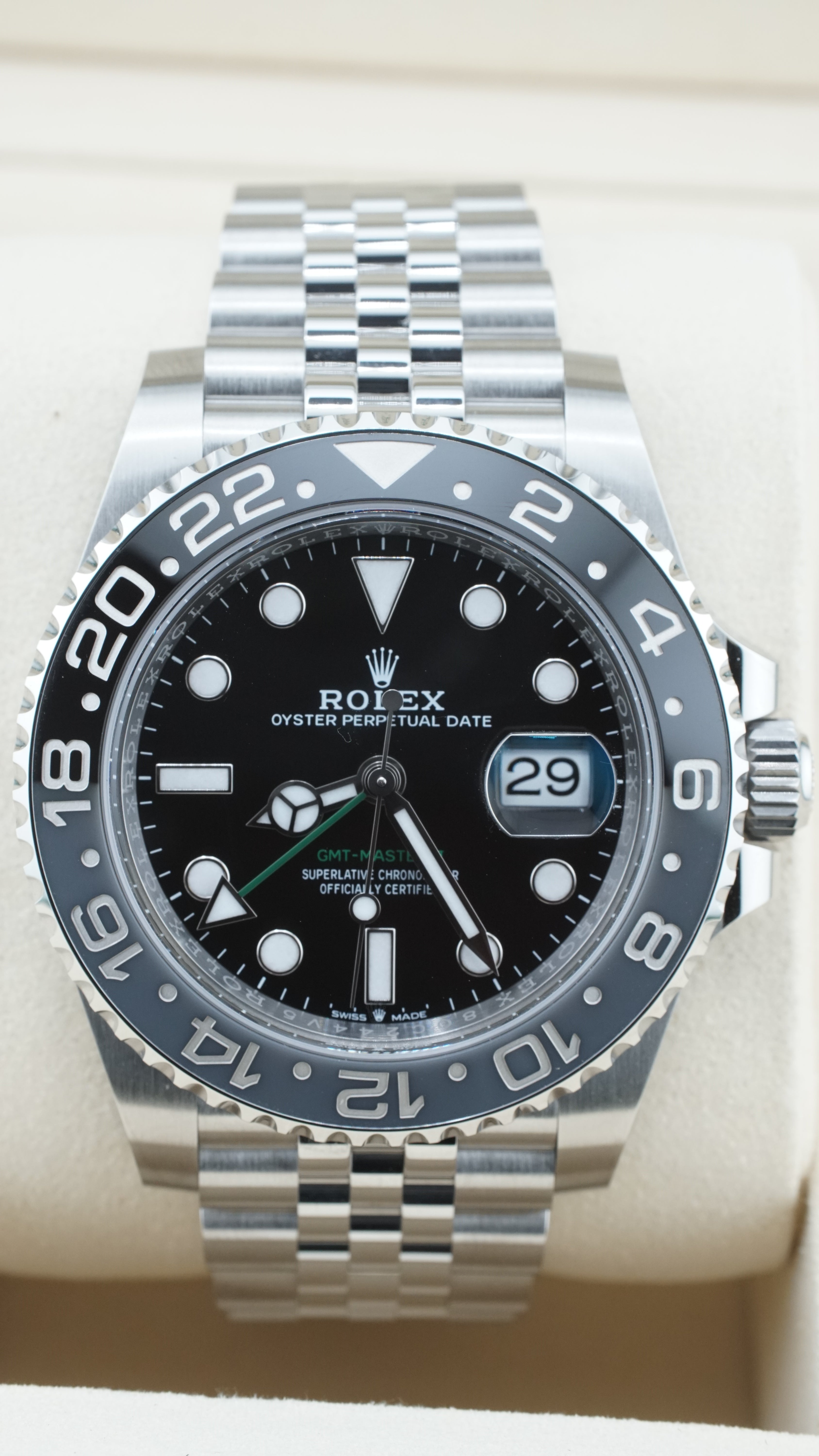 Rolex GMT Master 126710GRNR (2025 Box & Papers)