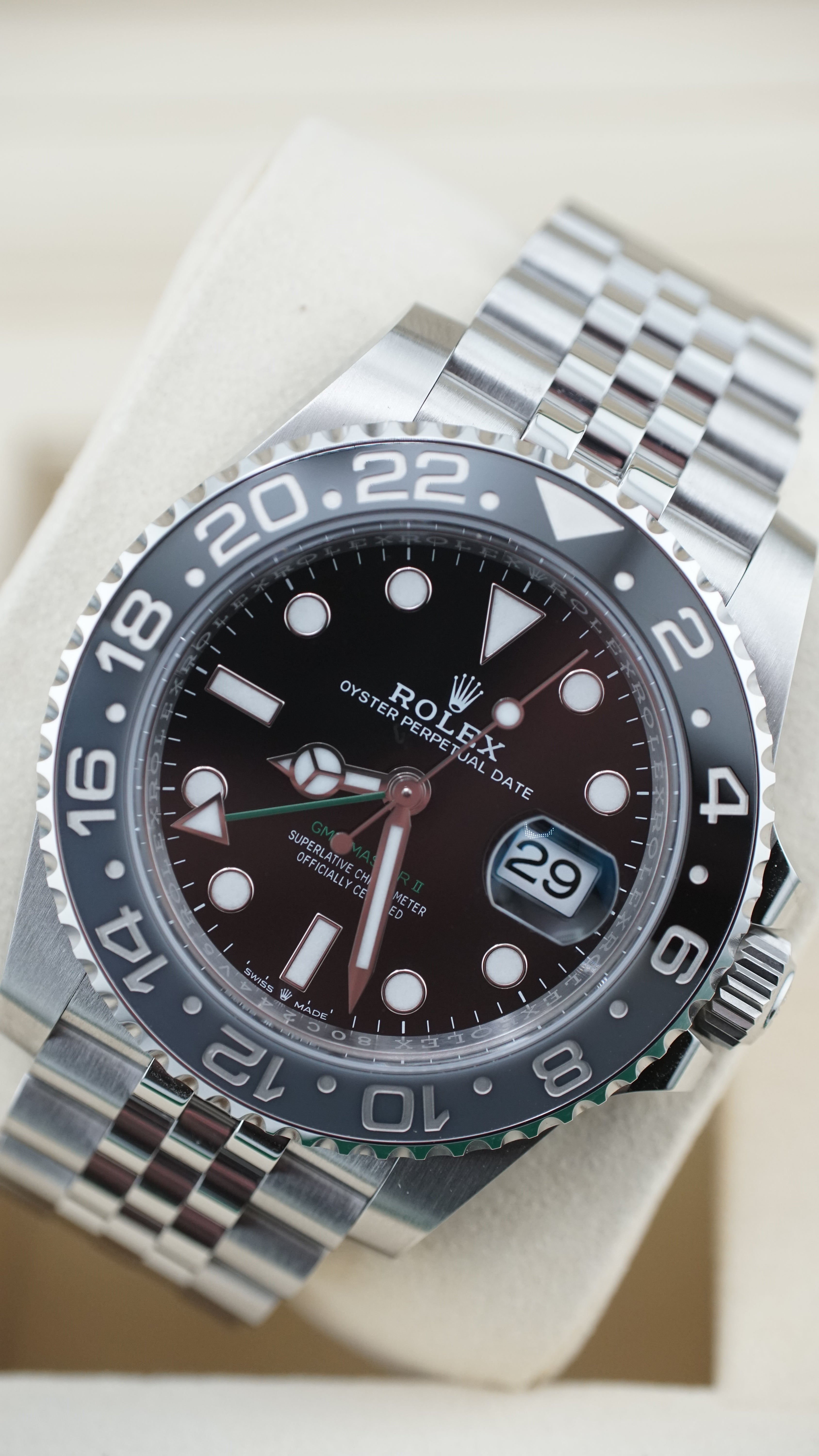 Rolex GMT Master 126710GRNR (2025 Box & Papers)