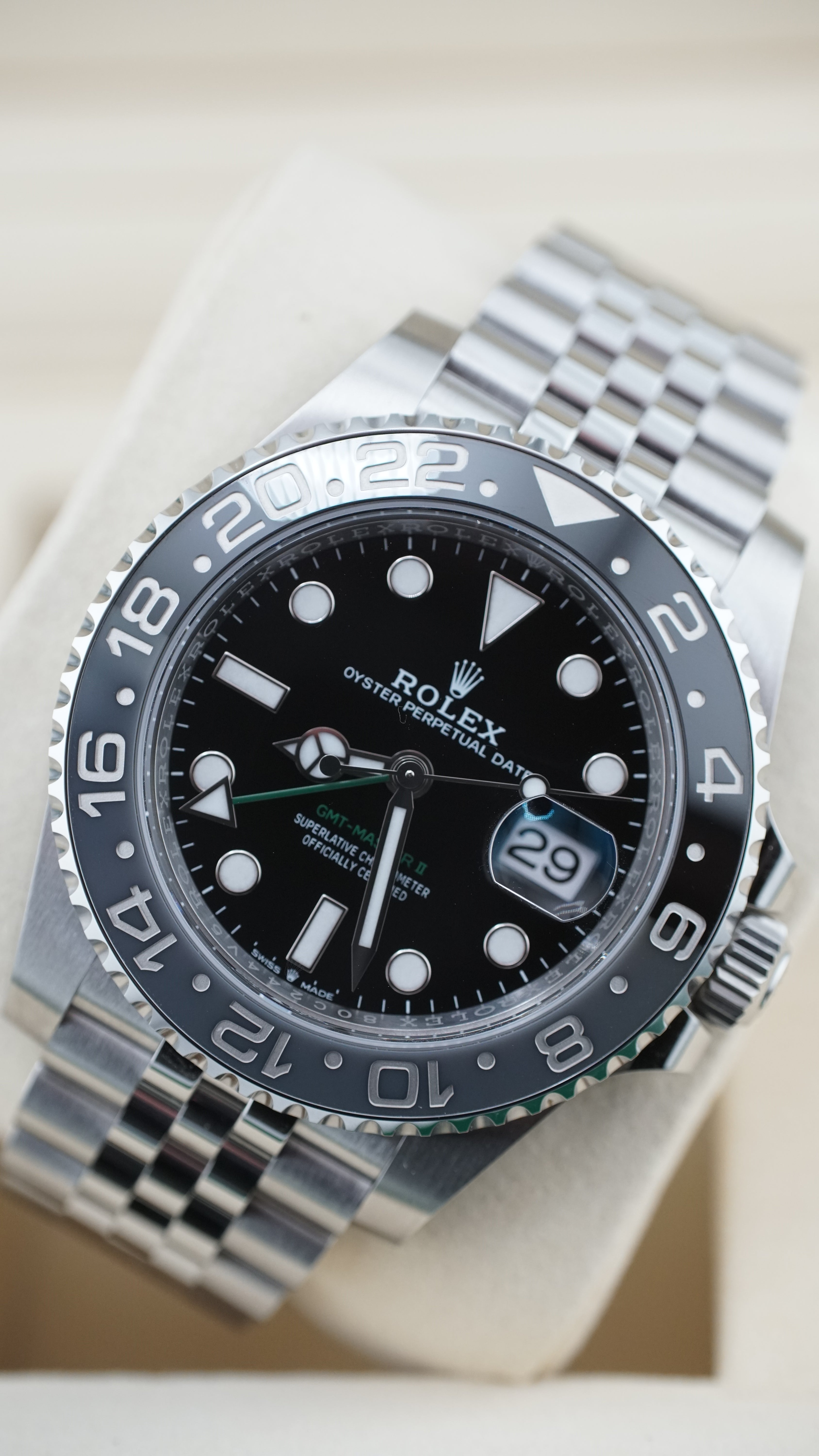 Rolex GMT Master 126710GRNR (2025 Box & Papers)