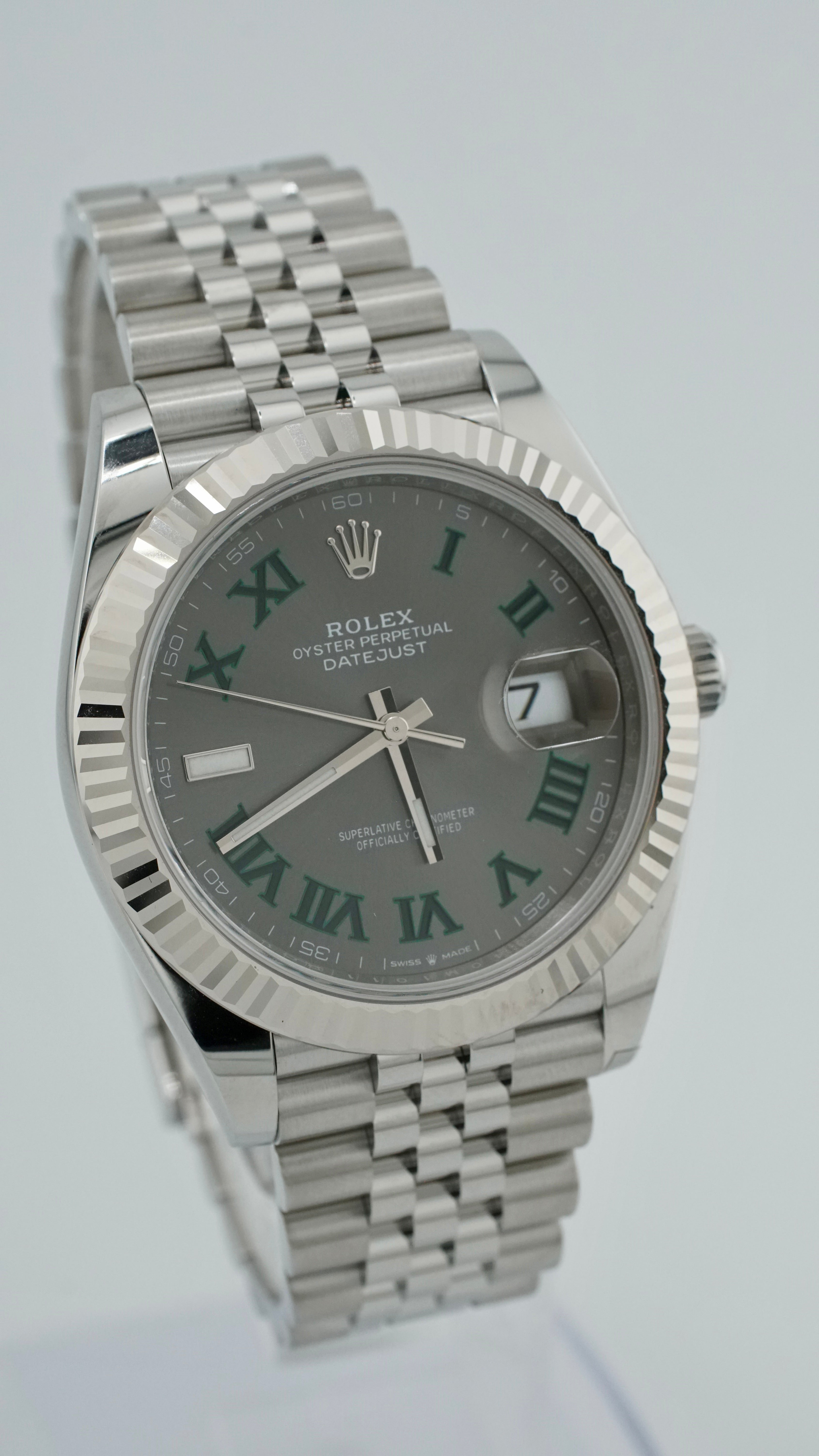 Rolex Datejust 126334 "Wimbledon" (2025 Box & Papers)