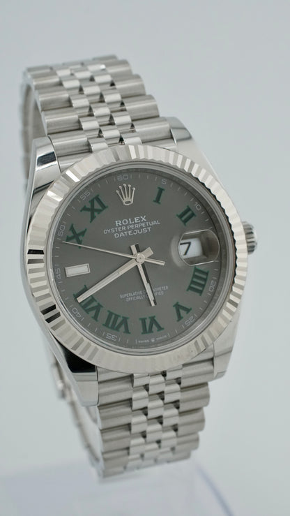 Rolex Datejust 126334 "Wimbledon" (2025 NEW Box & Papers)