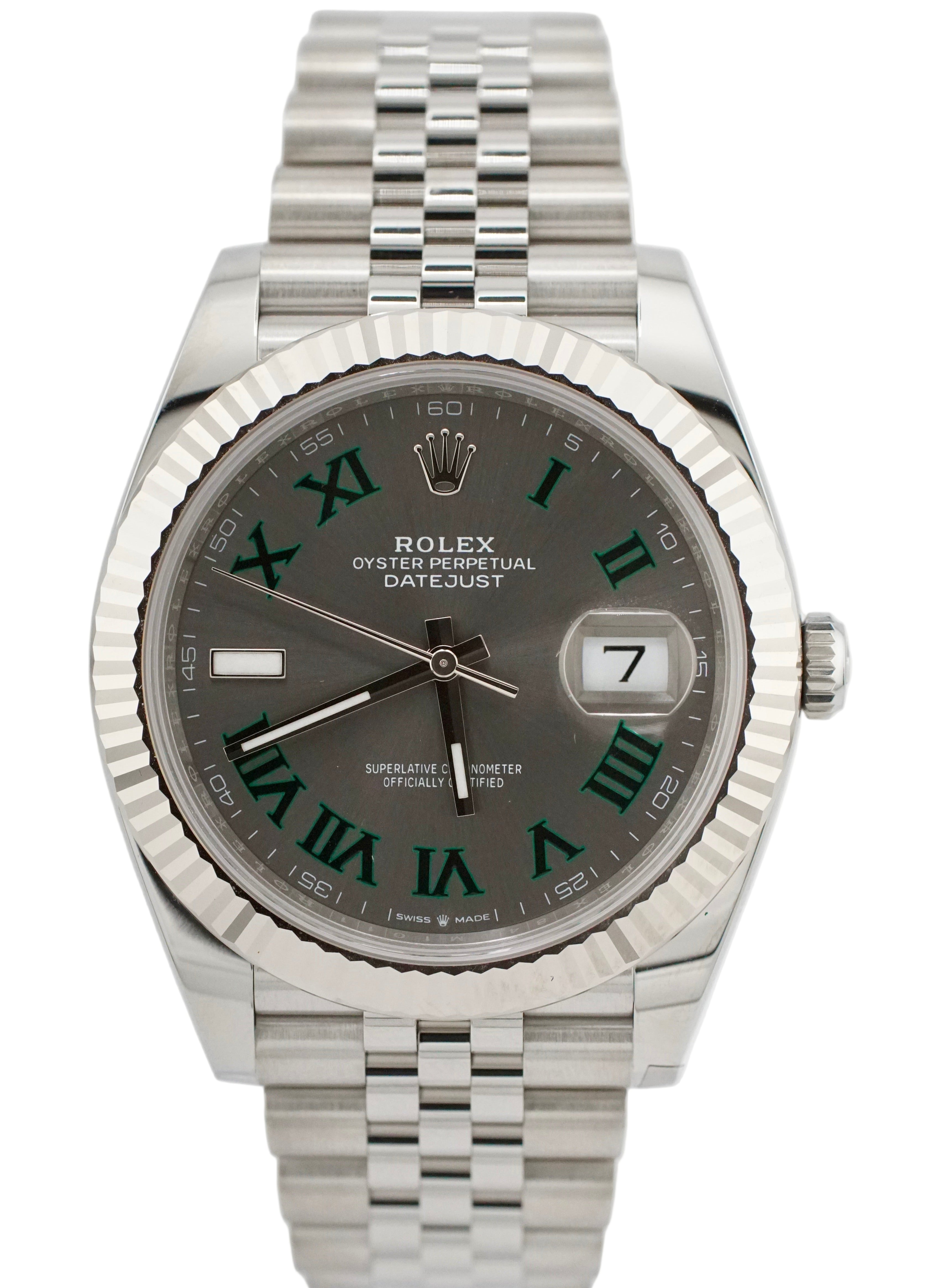 Rolex Datejust 126334 "Wimbledon" (2025 Box & Papers)