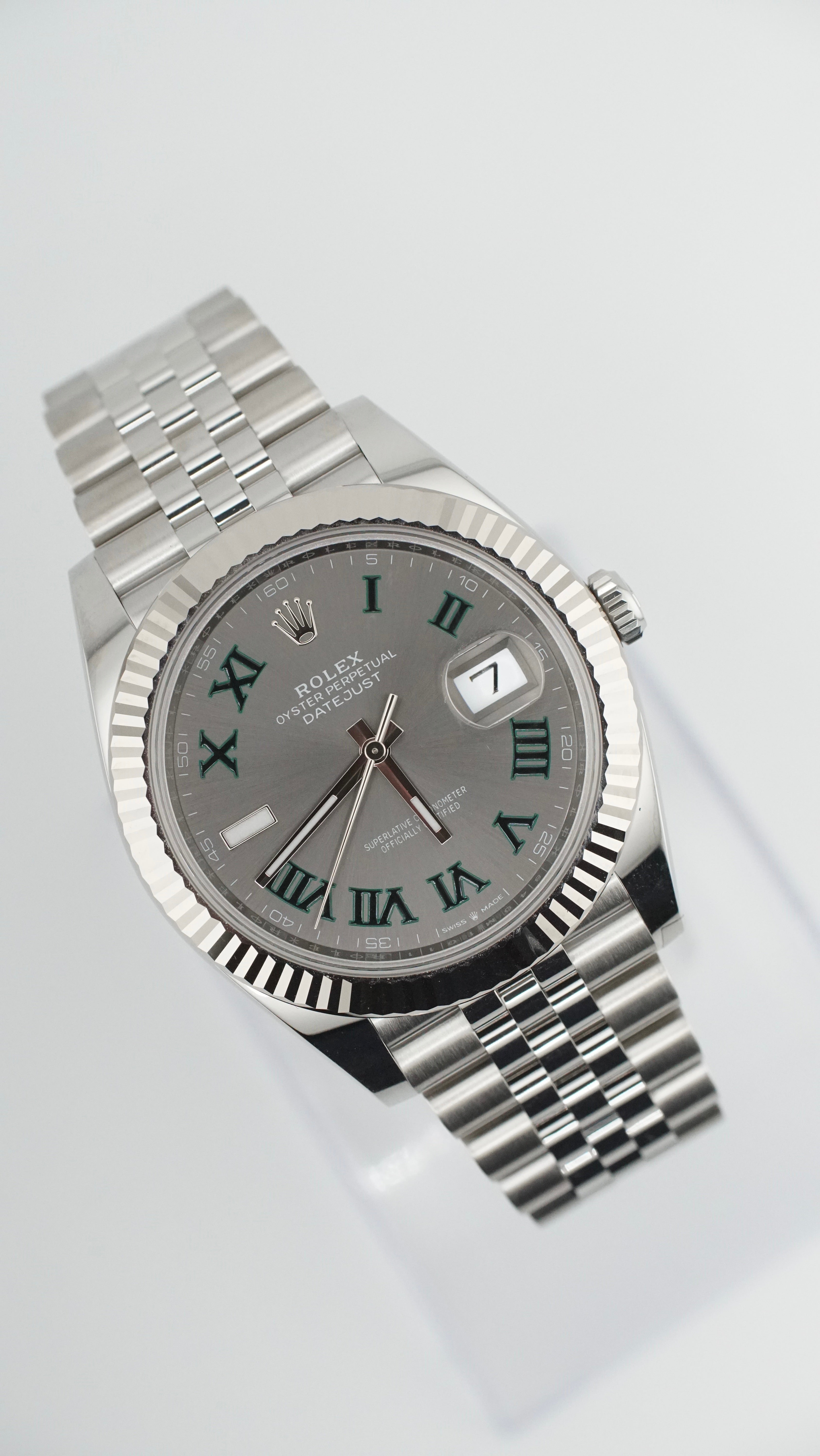 Rolex Datejust 126334 "Wimbledon" (2025 Box & Papers)