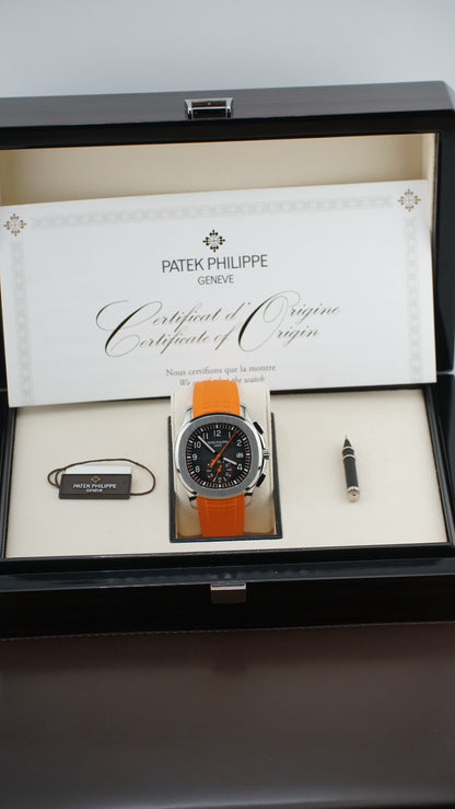 Patek Philippe 5968A Aquanaut Chronograph (2025 Box & Papers)