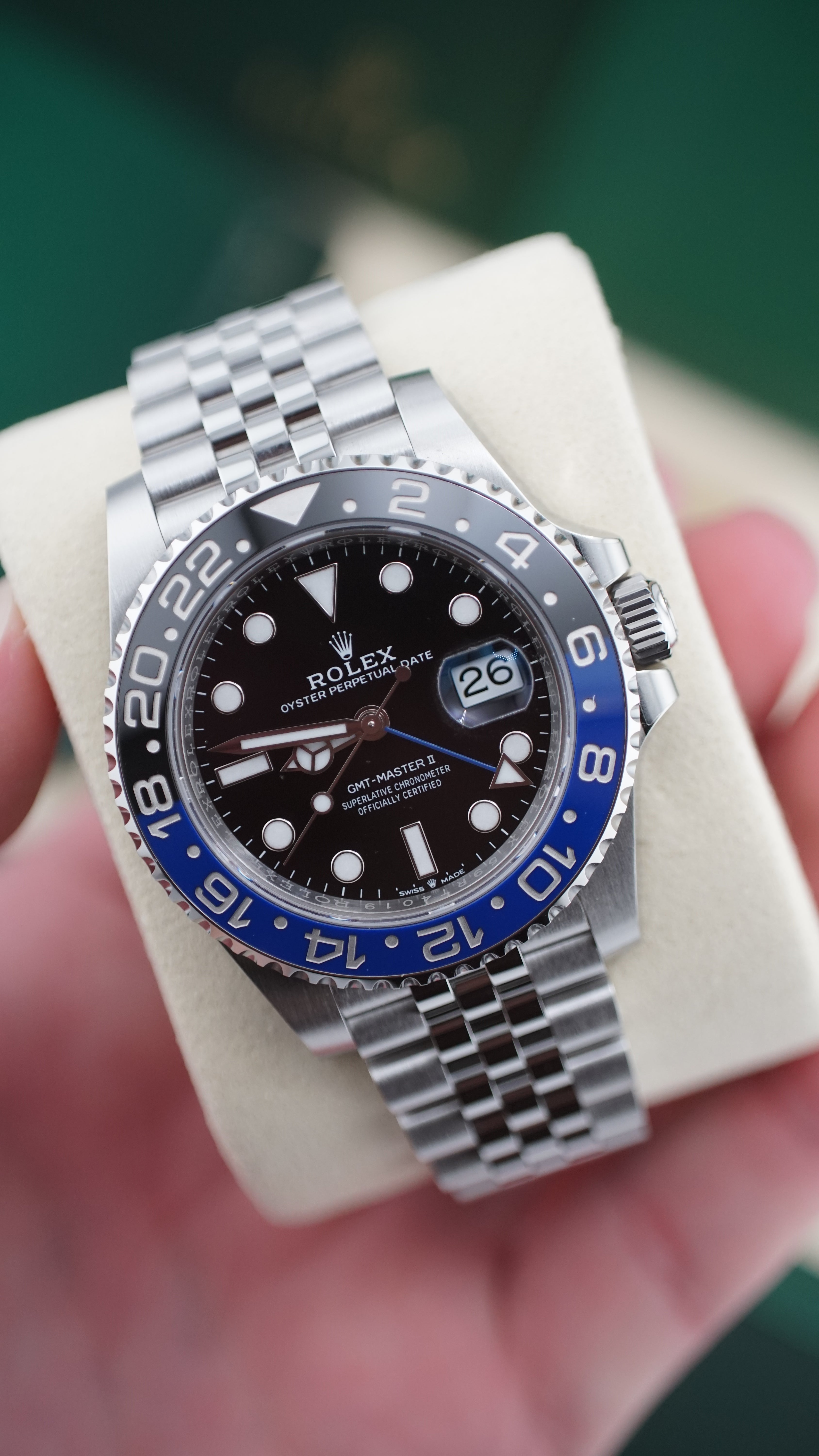 Rolex GMT Master II 126710BLNR "Batgirl" (2025 UNWORN Box & Papers)