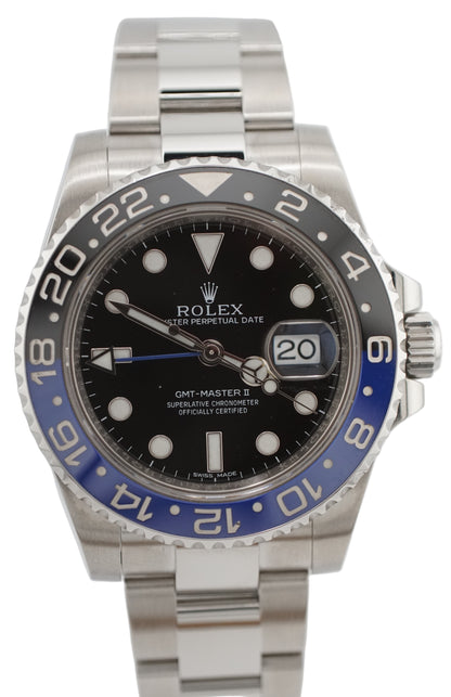 Rolex GMT Master II 116710BLNR "Batman" (2014 Box & Papers)