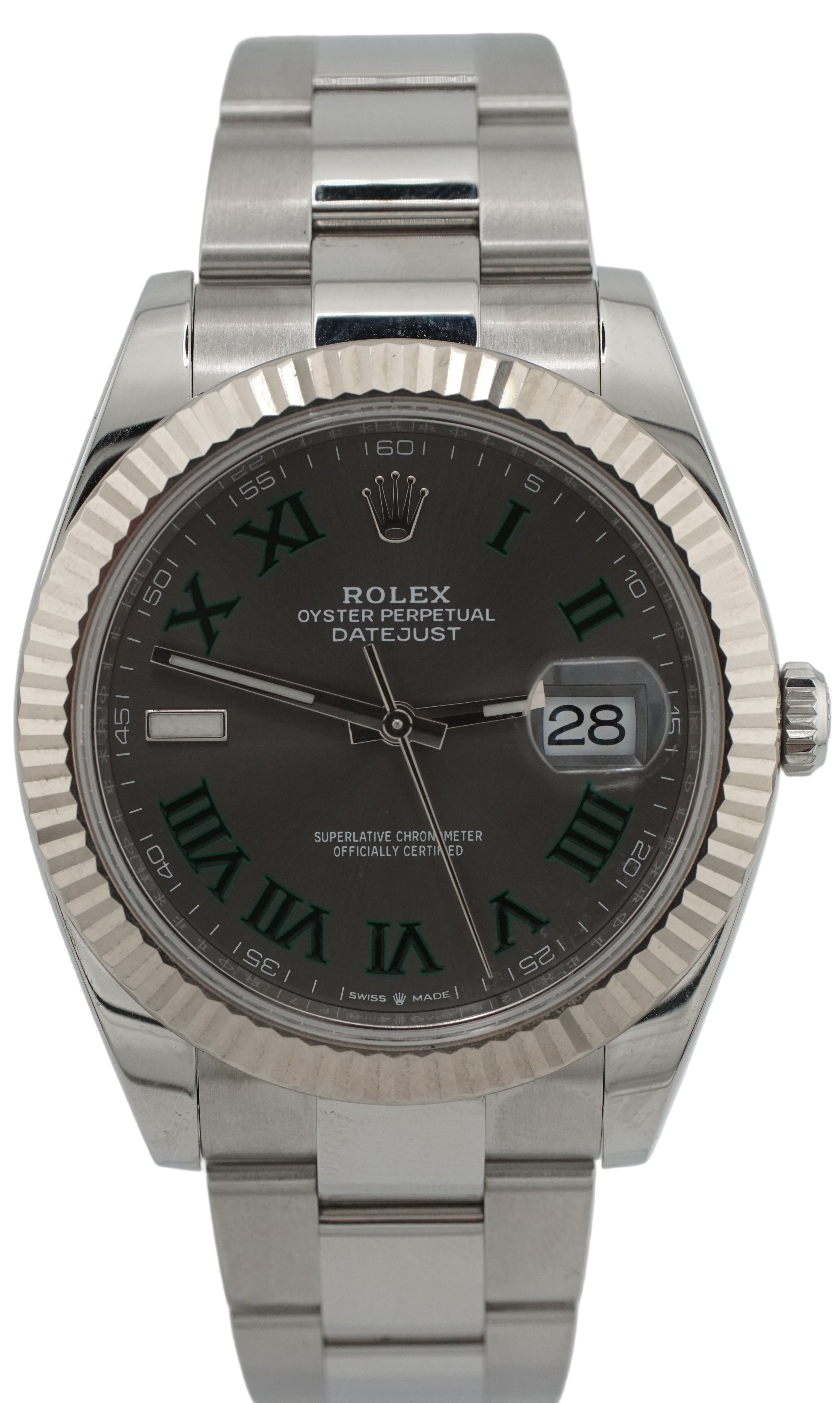 Rolex Datejust 126334 "Wimbledon" (2022 Box & Papers)