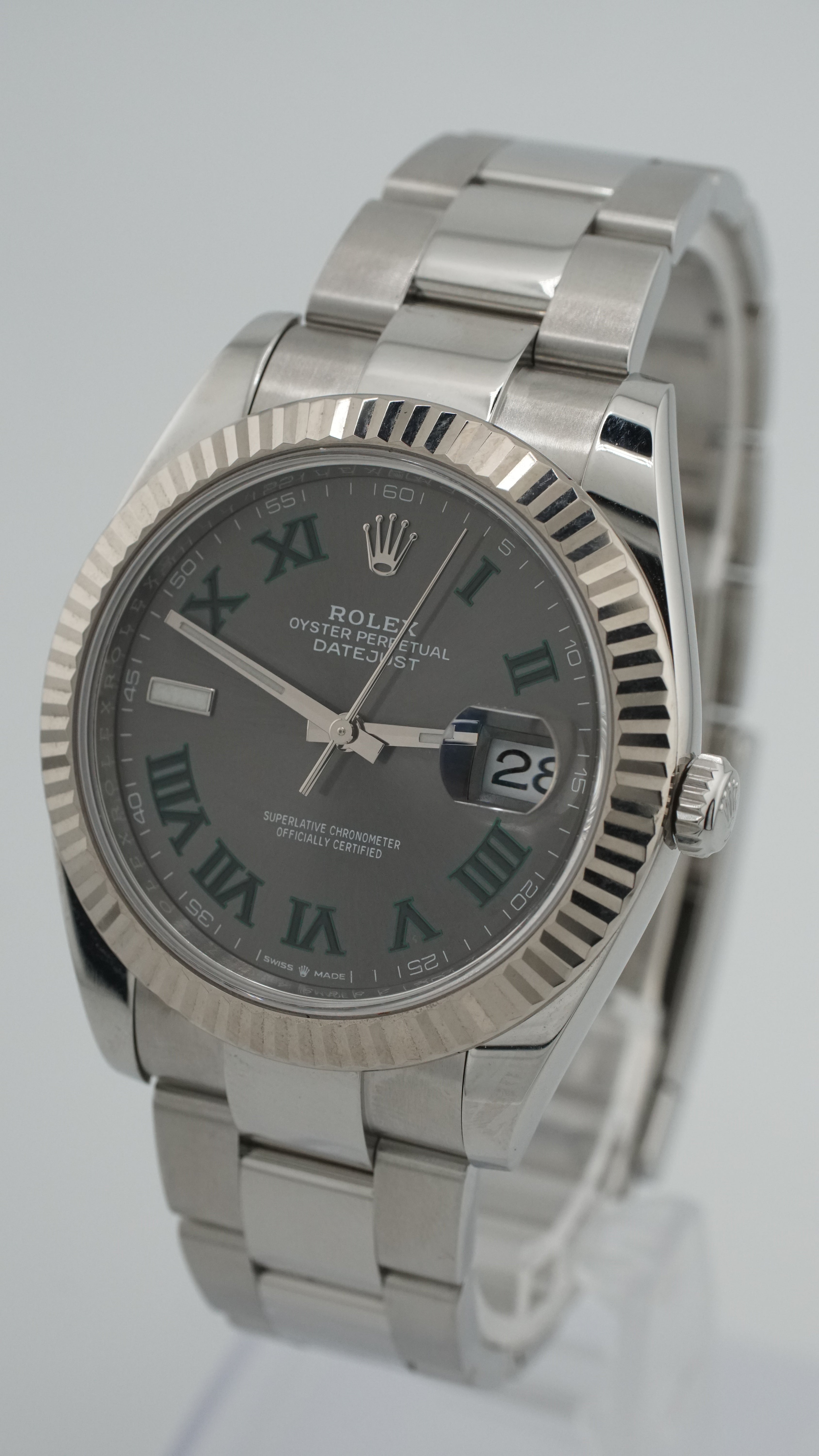 Rolex Datejust 126334 "Wimbledon" (2022 Box & Papers)