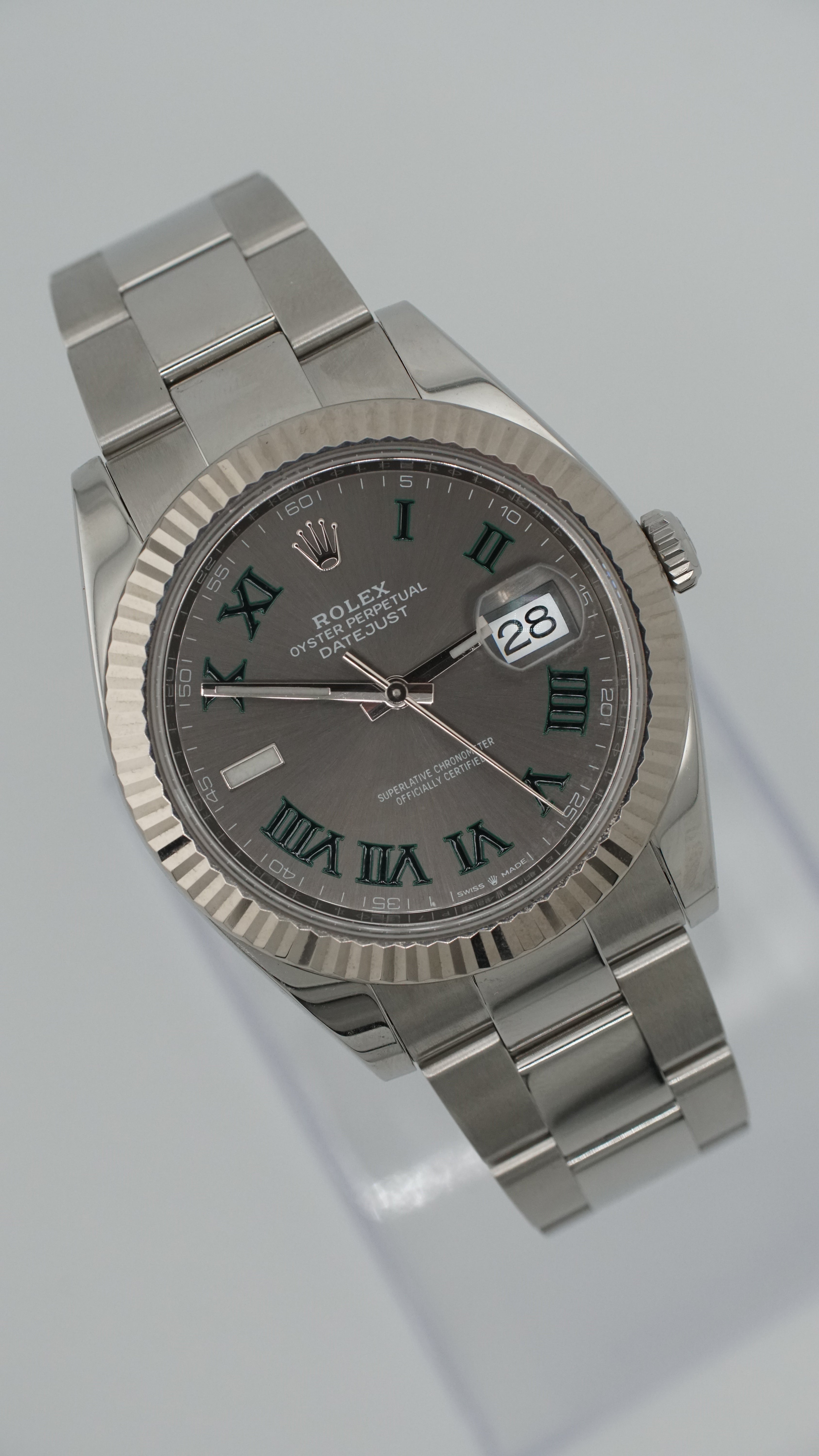 Rolex Datejust 126334 "Wimbledon" (2022 Box & Papers)
