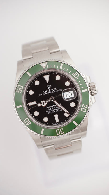 Rolex Submariner 126610LV "Starbucks" (2025 UNWORN Box & Papers)