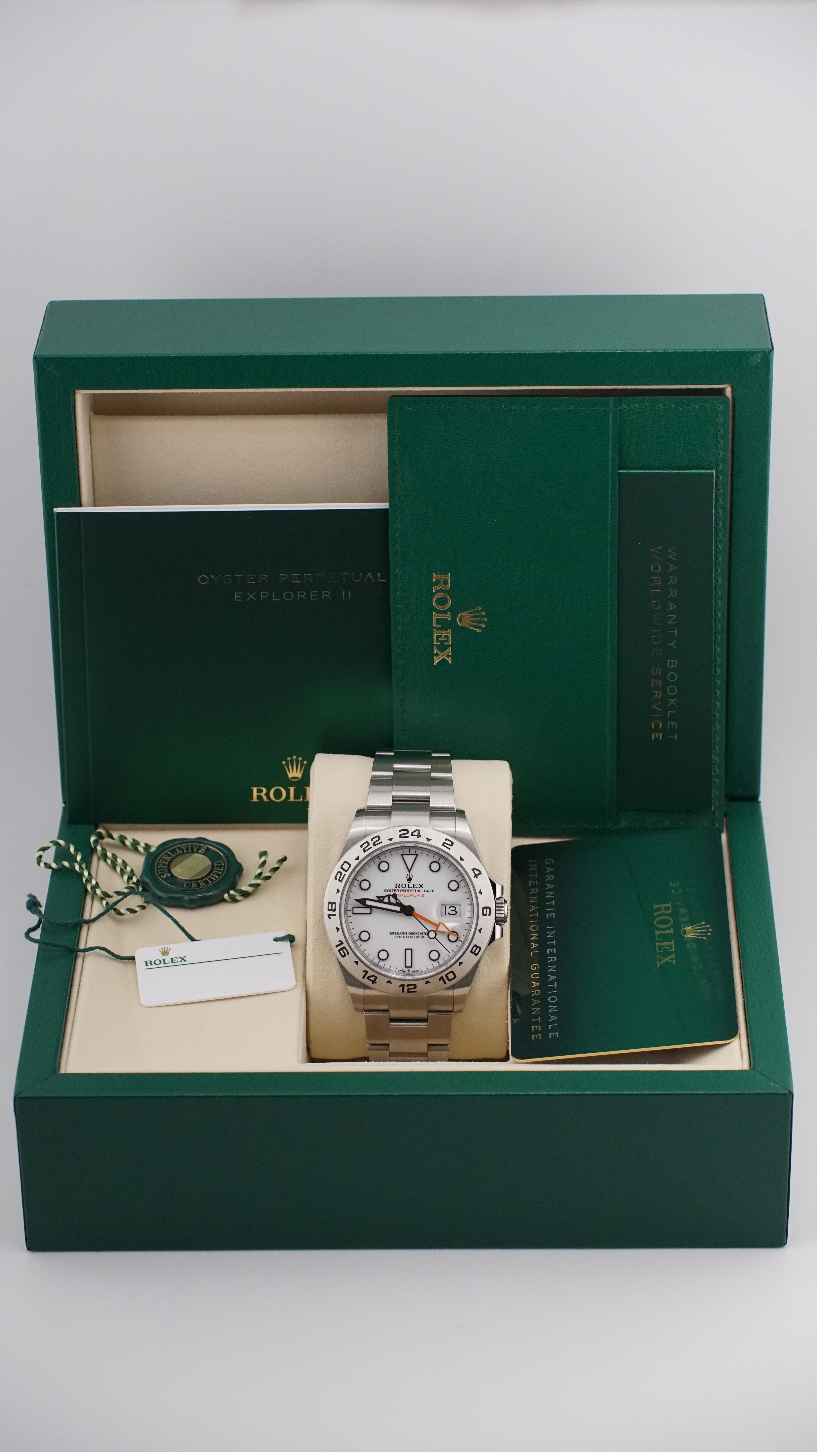 Rolex Explorer II 226570 Polar (2025 Box & Papers)