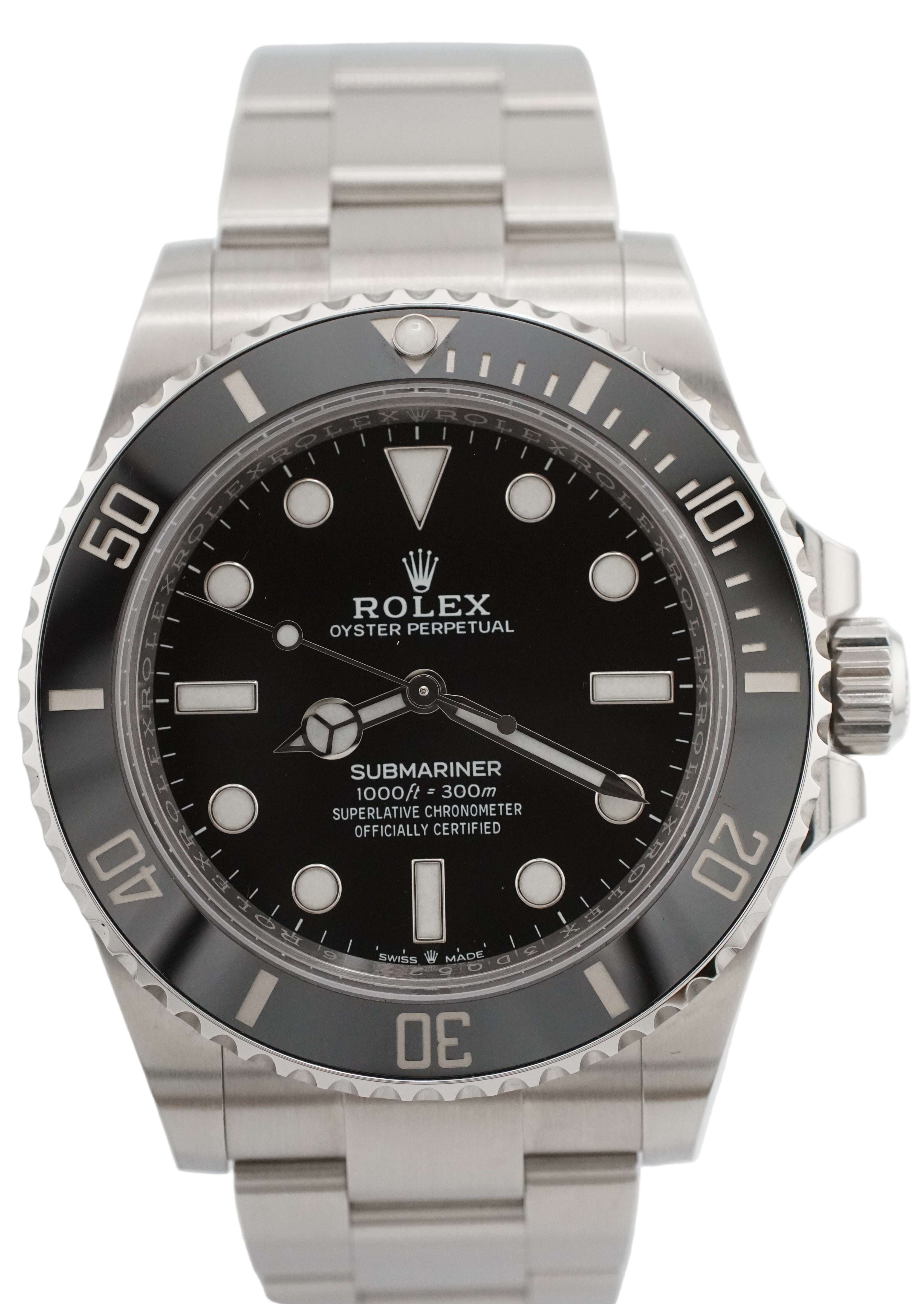 Rolex Submariner No-date 124060 (2022 NOS Box & Papers)