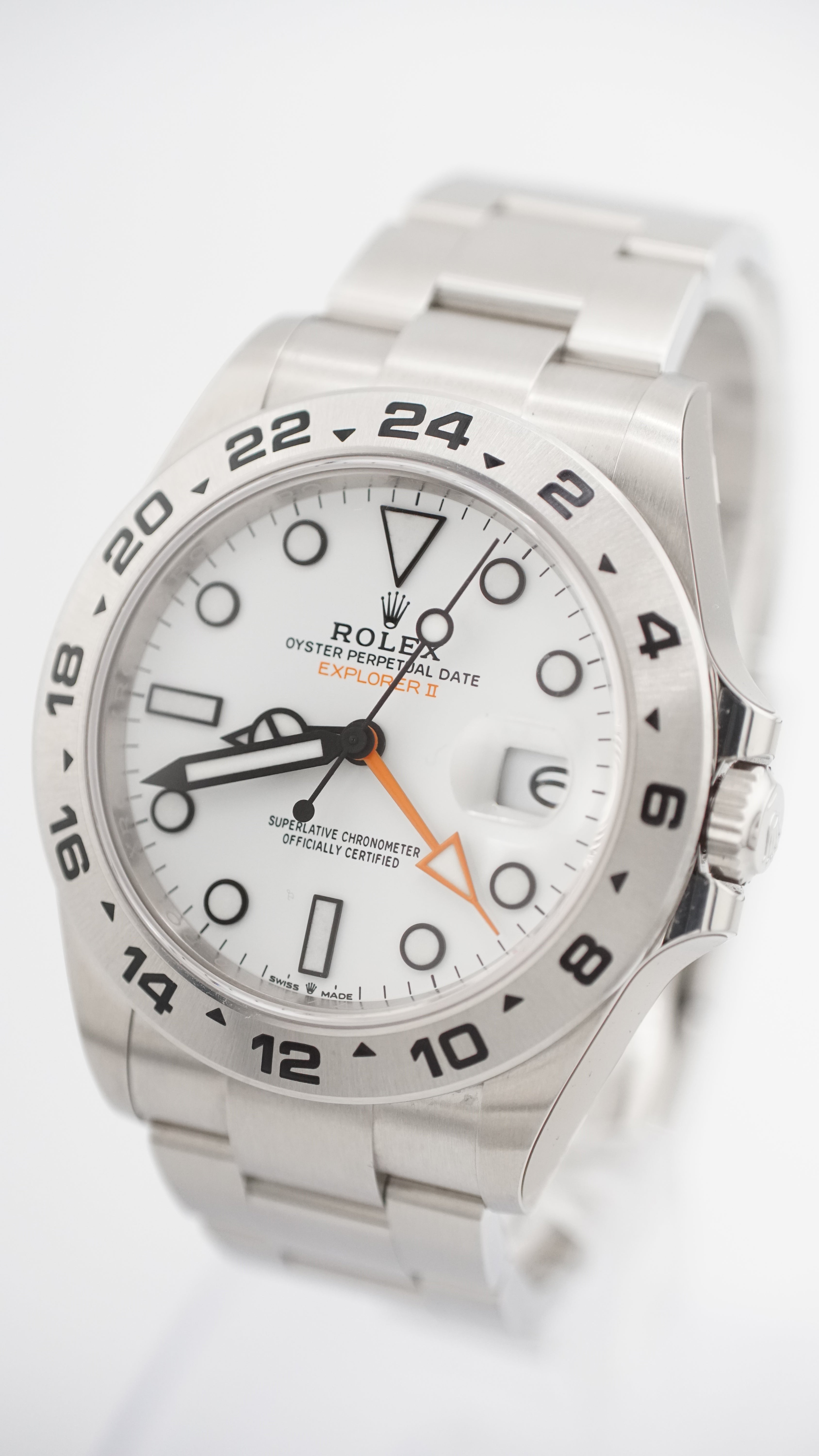 Rolex Explorer II "Polar" (2021 NOS WITH STICKERS Box & Papers)