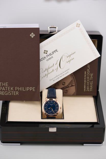 Patek Philippe Travel Time 5224R (UNWORN Box & Papers)