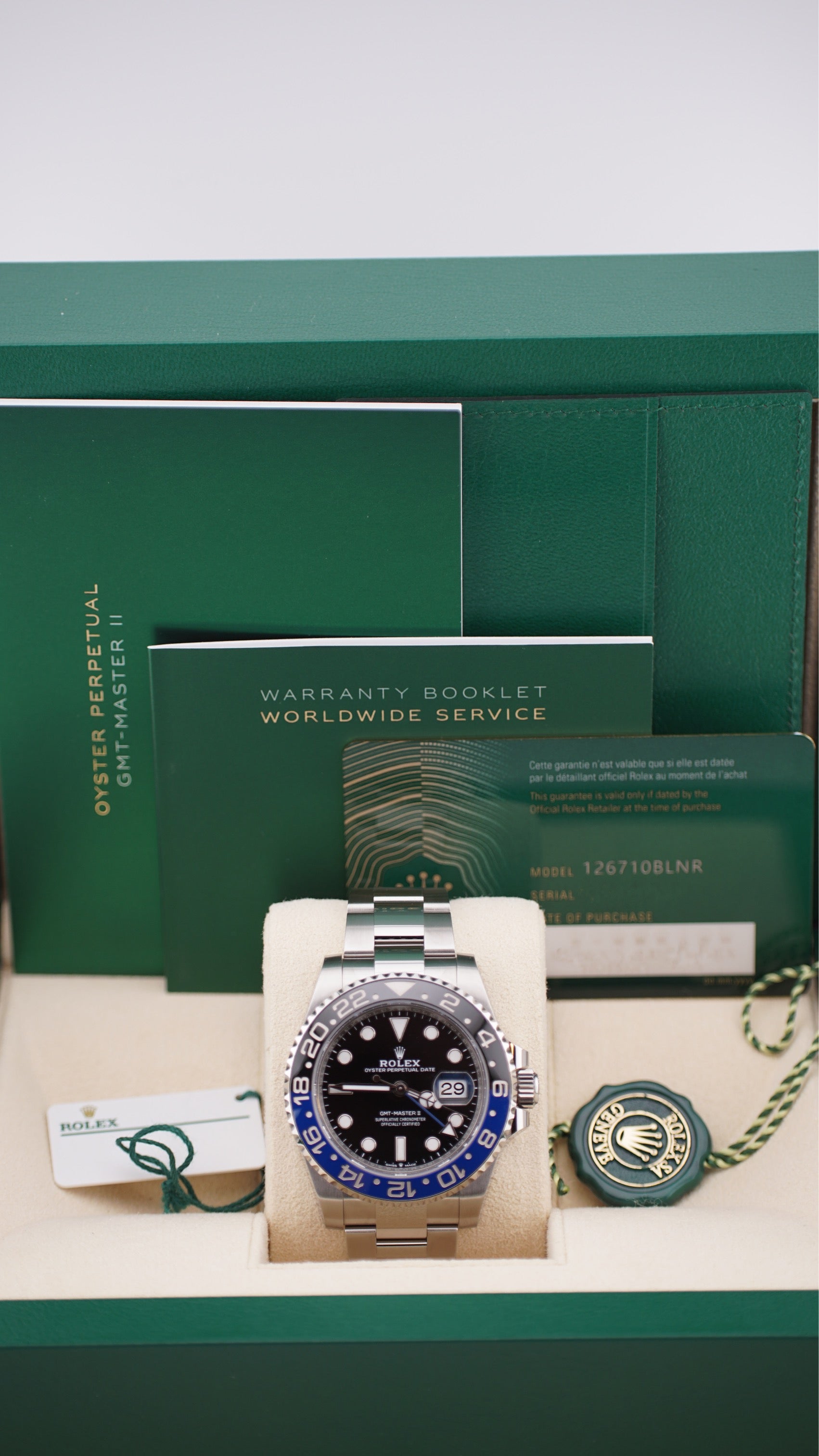 Rolex GMT Master II 126710BLNR