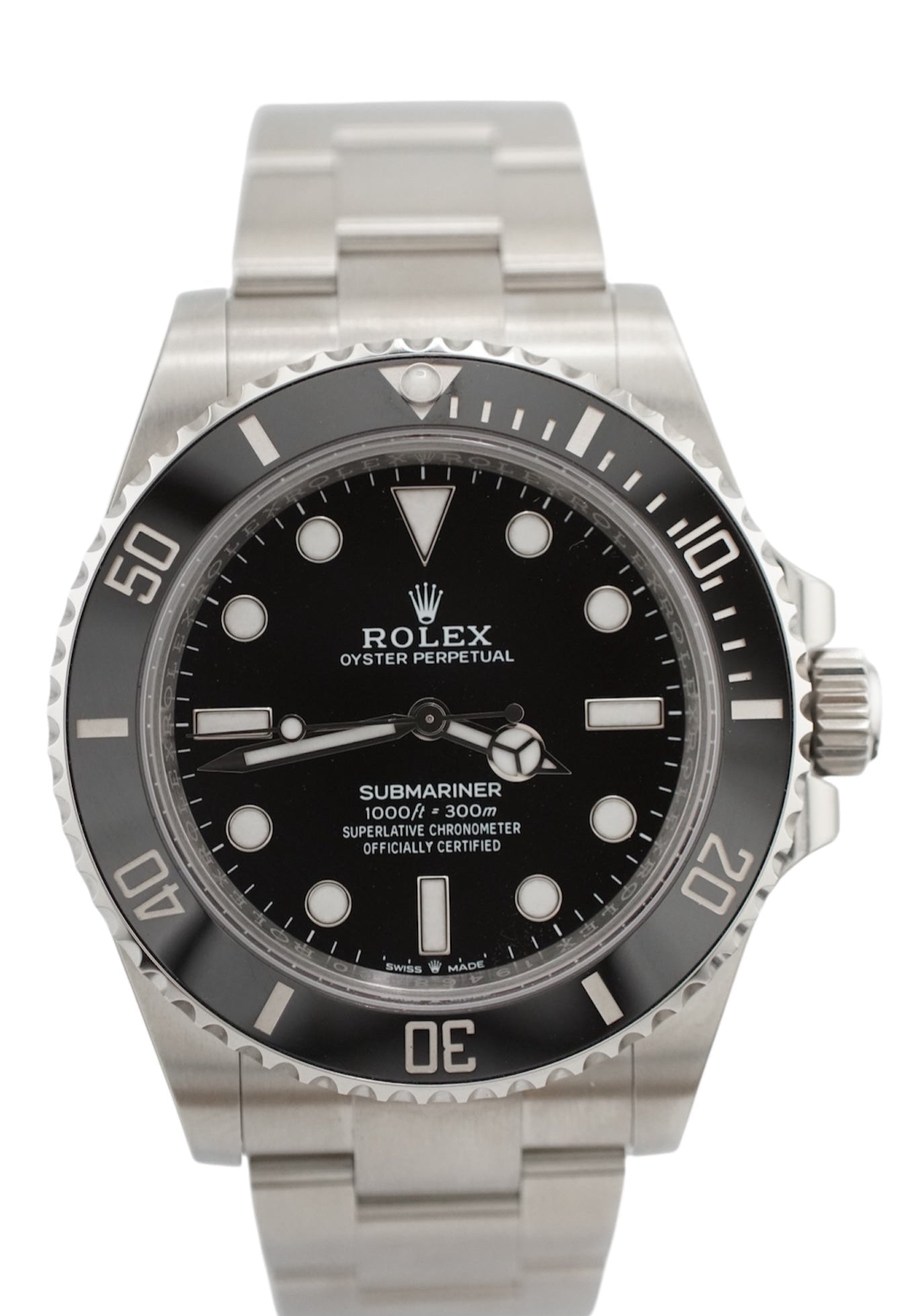 Rolex Submariner No-date 124060 (2025 FULL STICKERS NEW BOX & PAPERS)