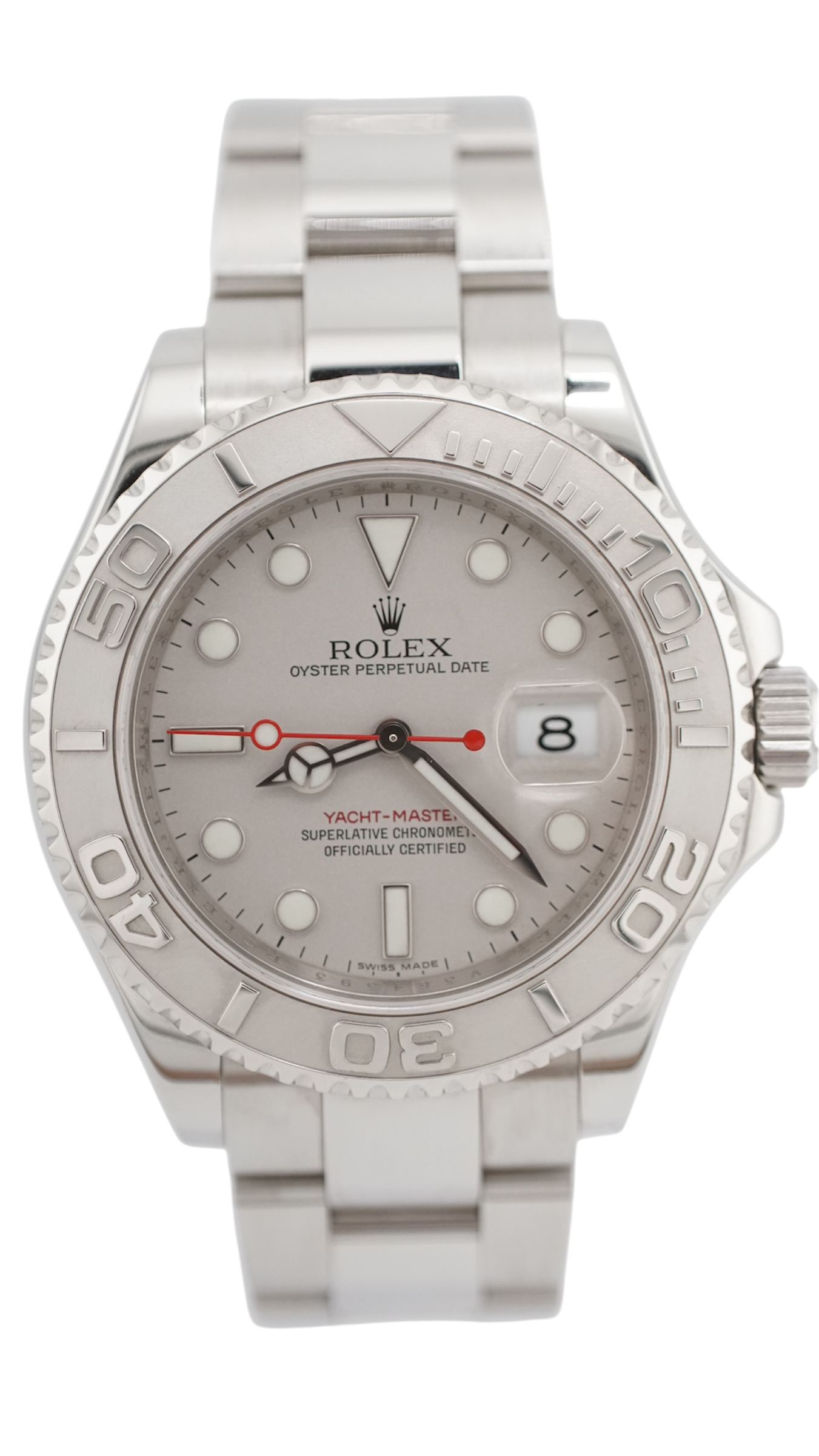 Rolex Yacht-Master Platinum 16622 (2009 Box & Papers)