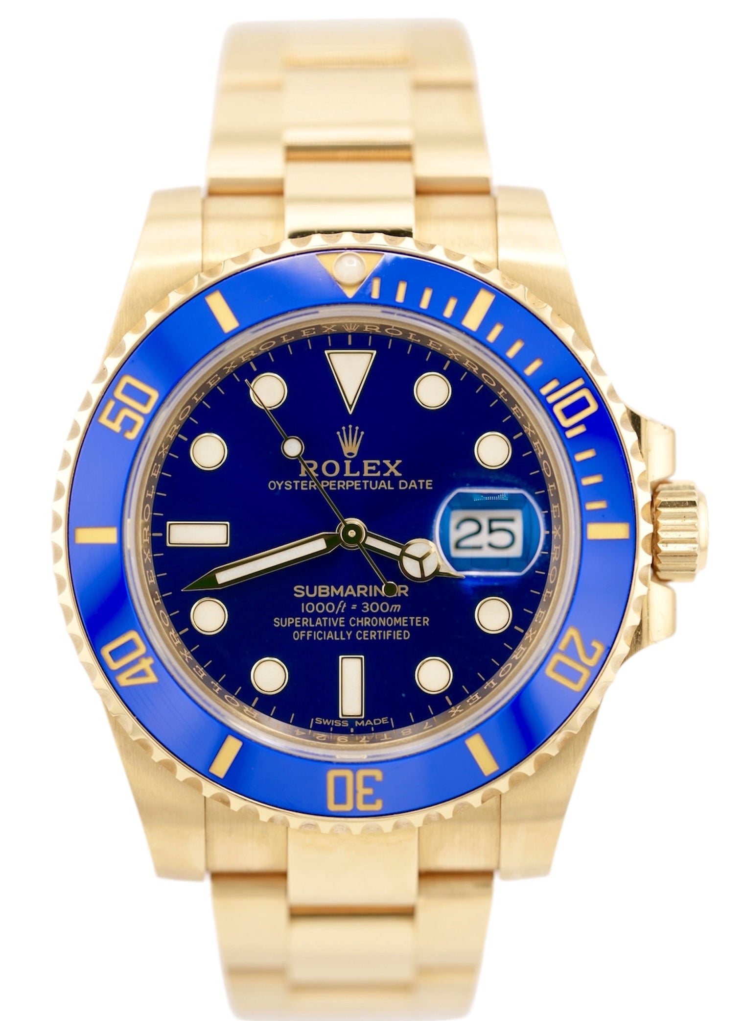 Rolex Submariner 116618LB "Bluesy" (2021 Box & Papers)